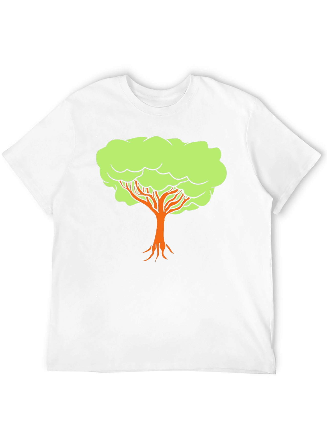 Tree Graphic Black T-Shirt - Nature Inspired Design