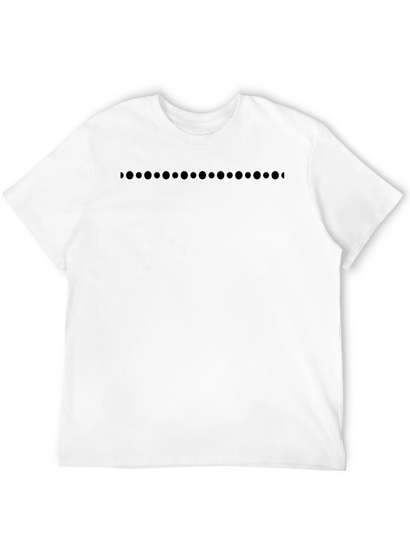 Lunar Phase Graphic Tee - Black