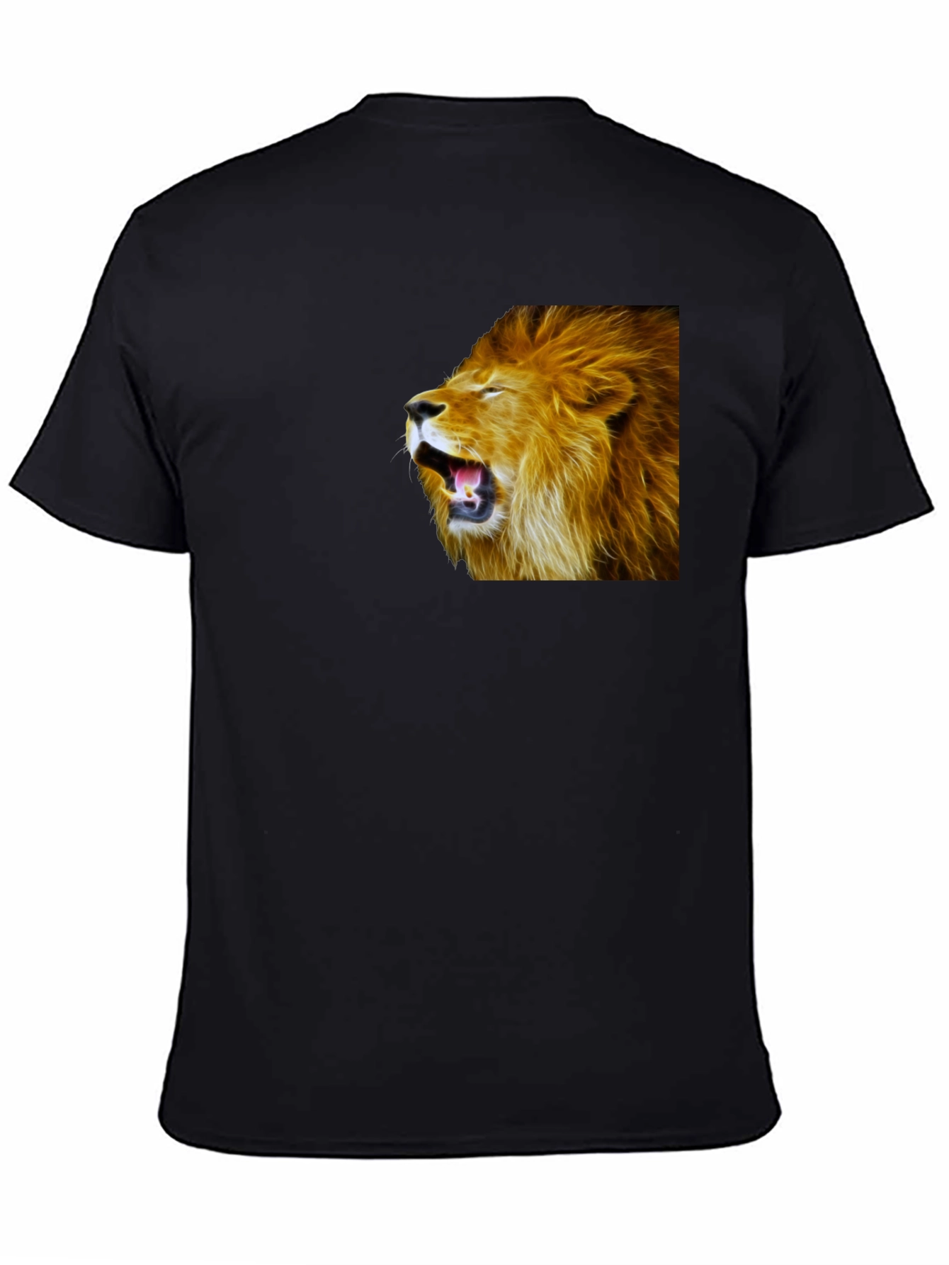Roaring Lion Graphic Black T-Shirt