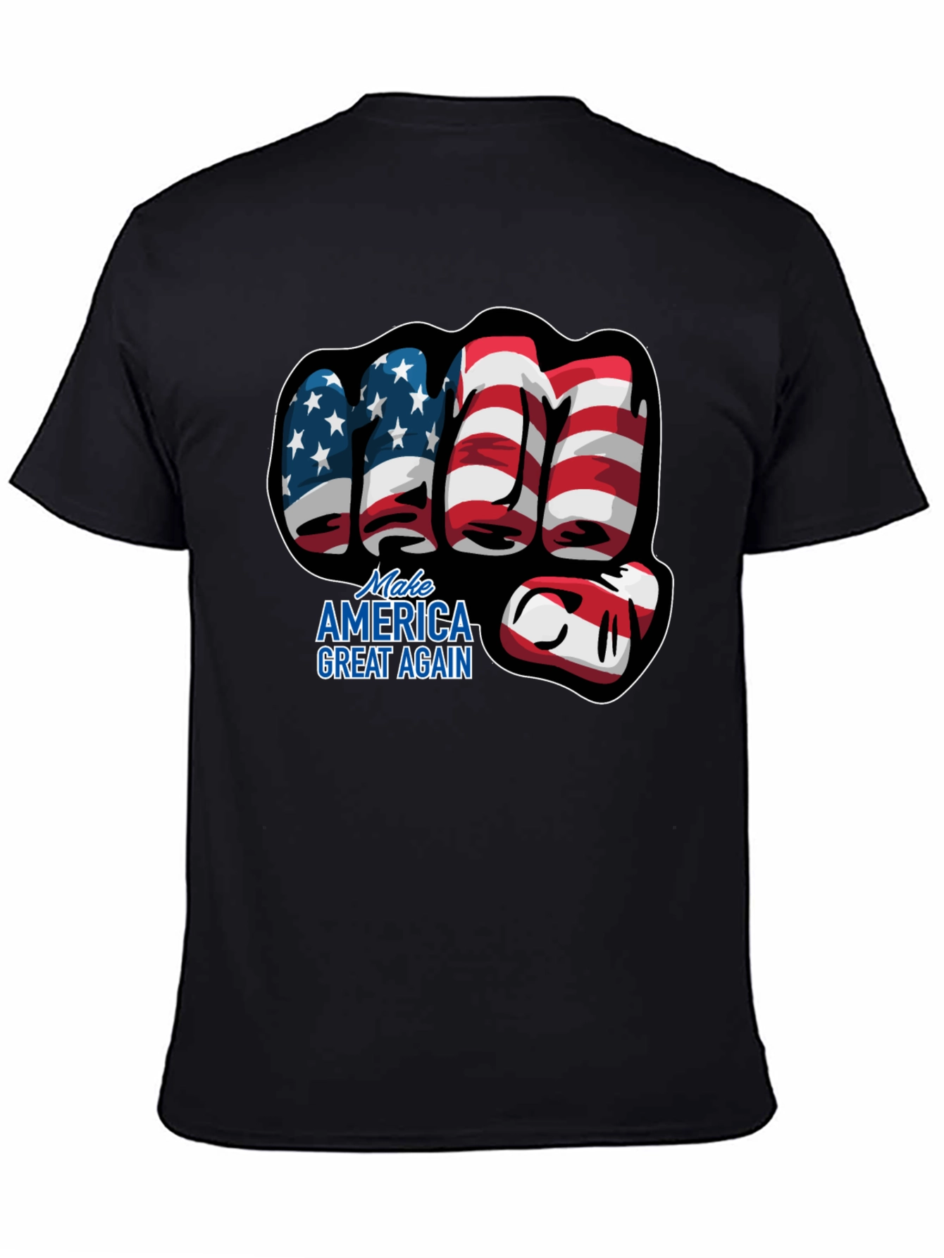 MAGA American Flag Fist T-Shirt