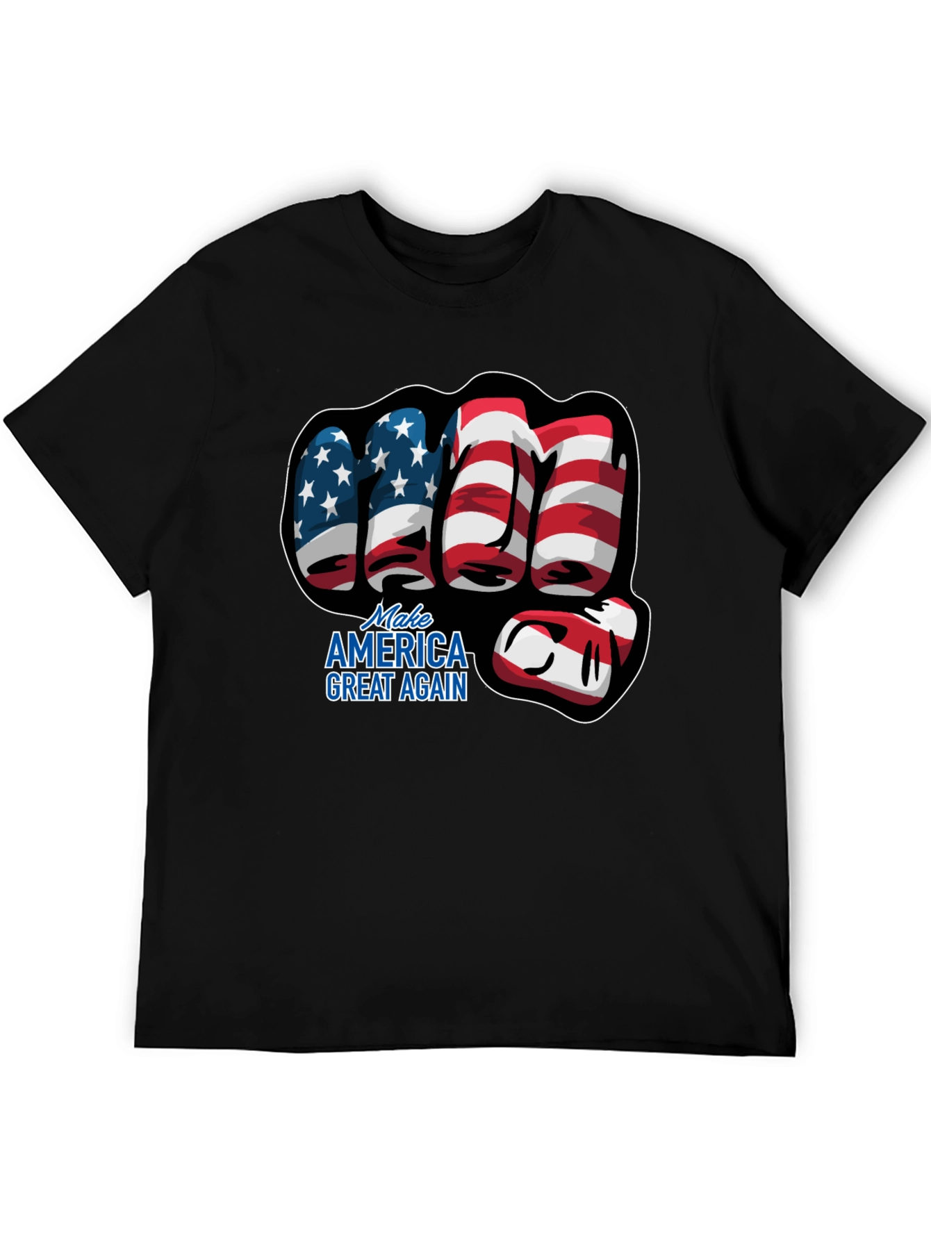MAGA American Flag Fist T-Shirt