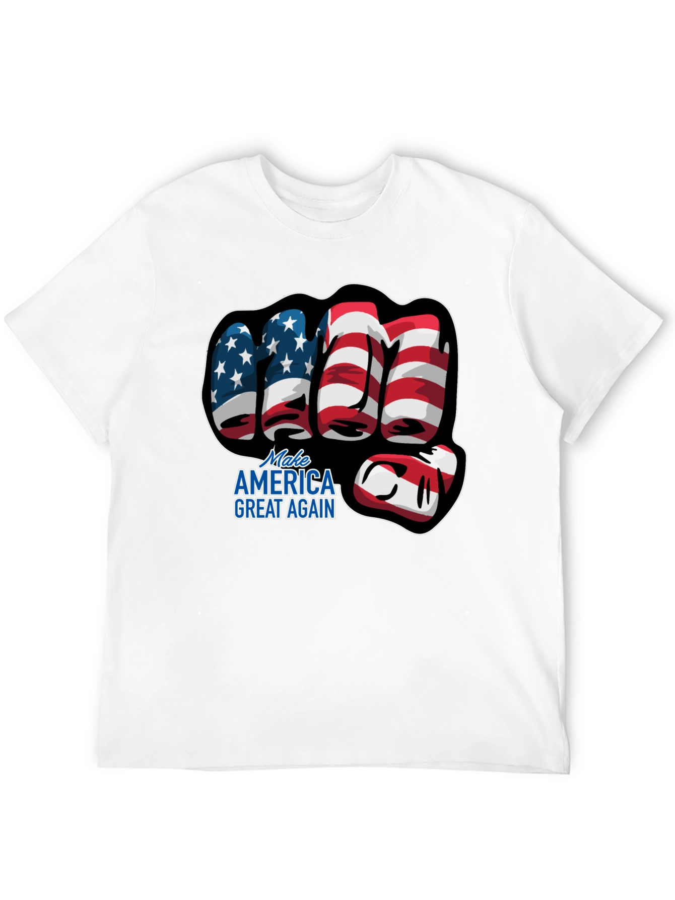 MAGA American Flag Fist T-Shirt