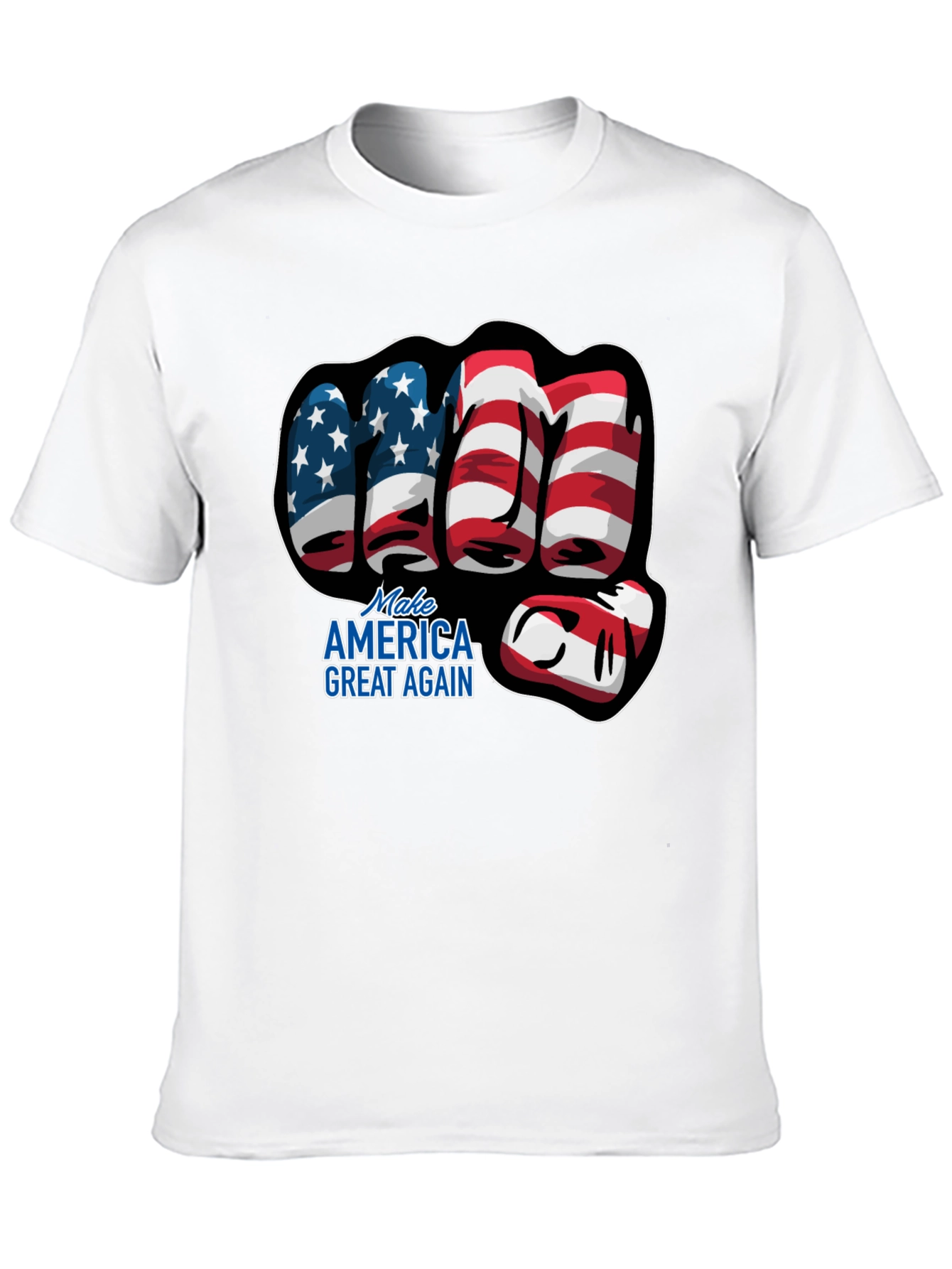 MAGA American Flag Fist T-Shirt