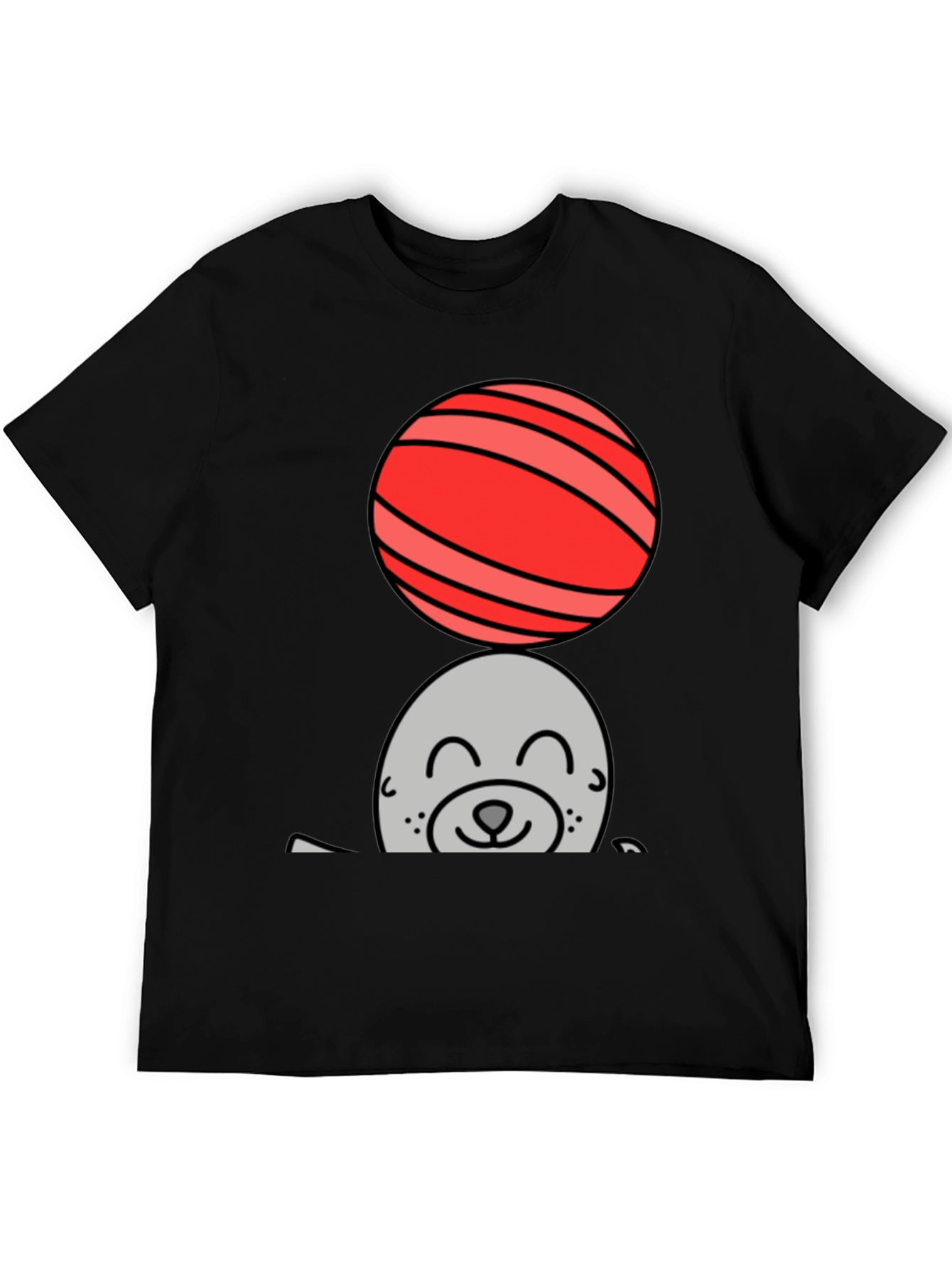 Seal Balancing Ball Graphic Tee