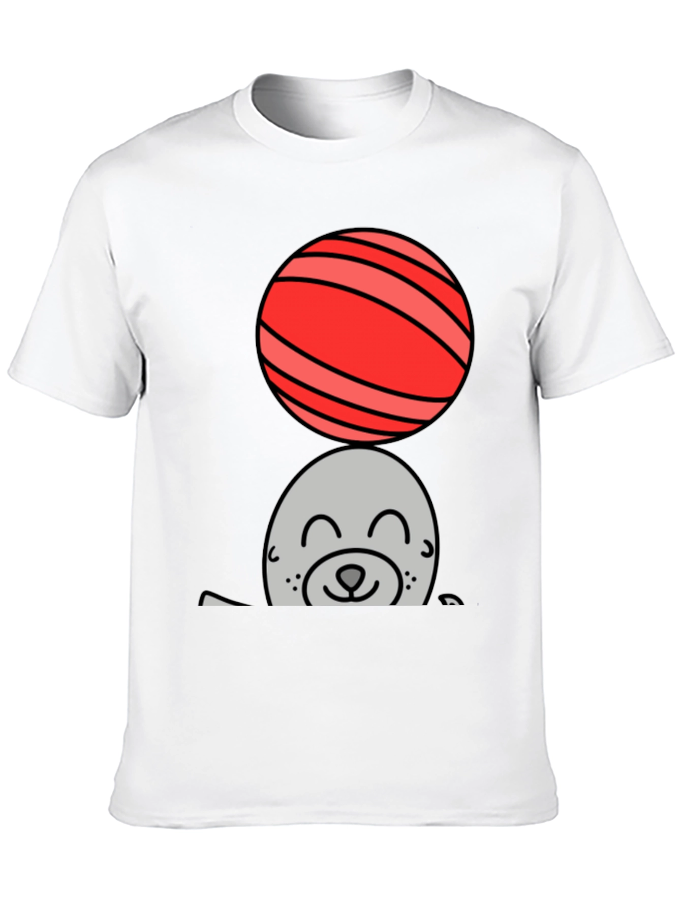 Seal Balancing Ball Graphic Tee