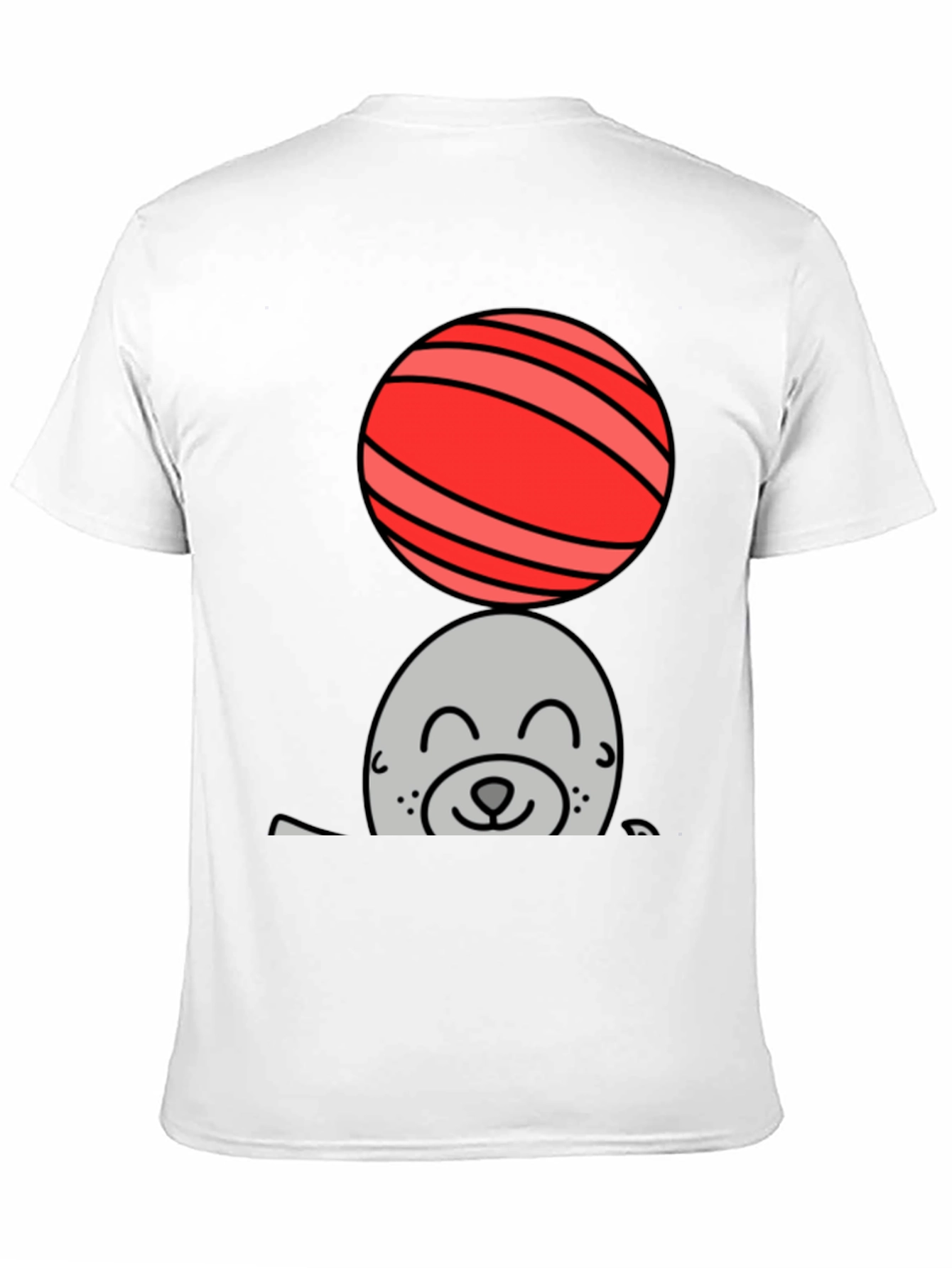 Seal Balancing Ball Graphic Tee