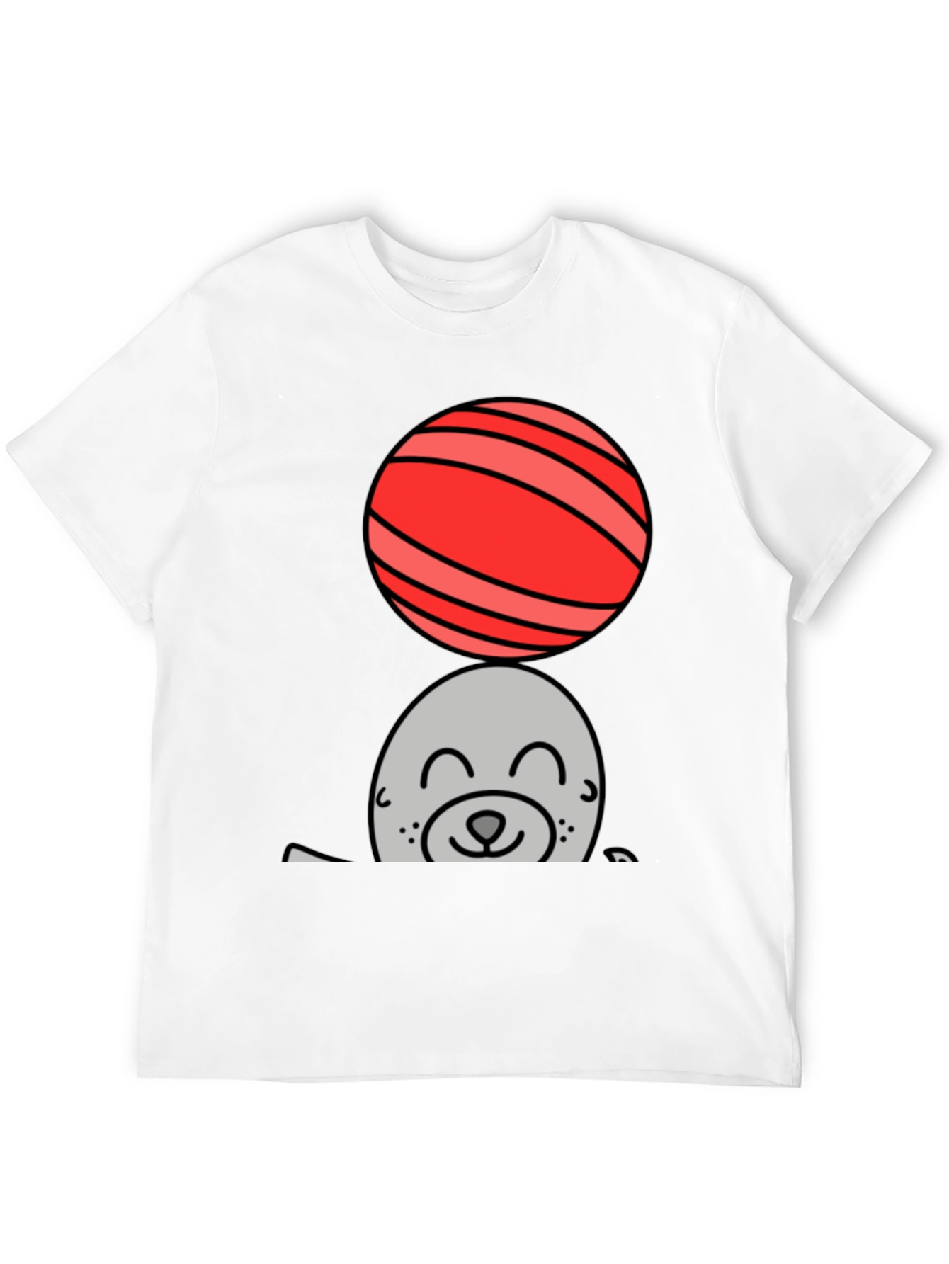 Seal Balancing Ball Graphic Tee