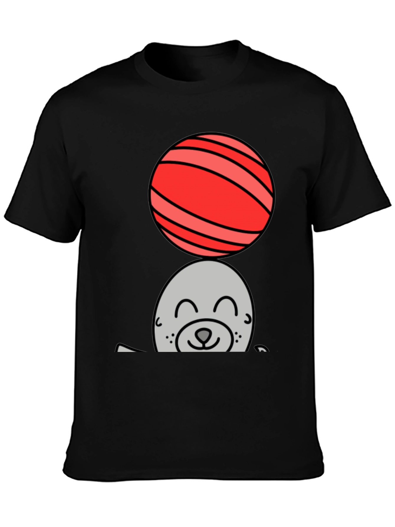 Seal Balancing Ball Graphic Tee