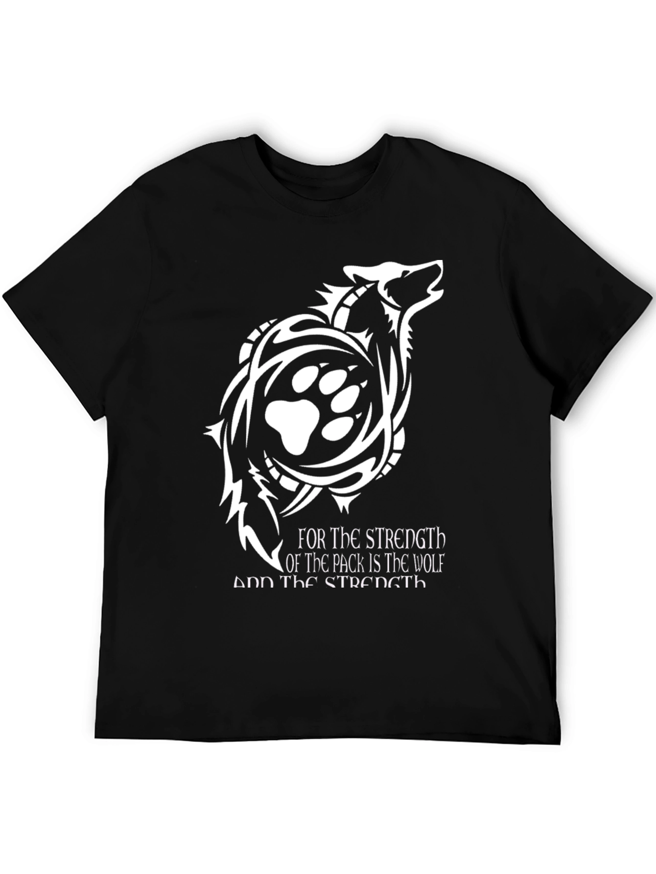 Wolf Pack Strength Graphic T-Shirt