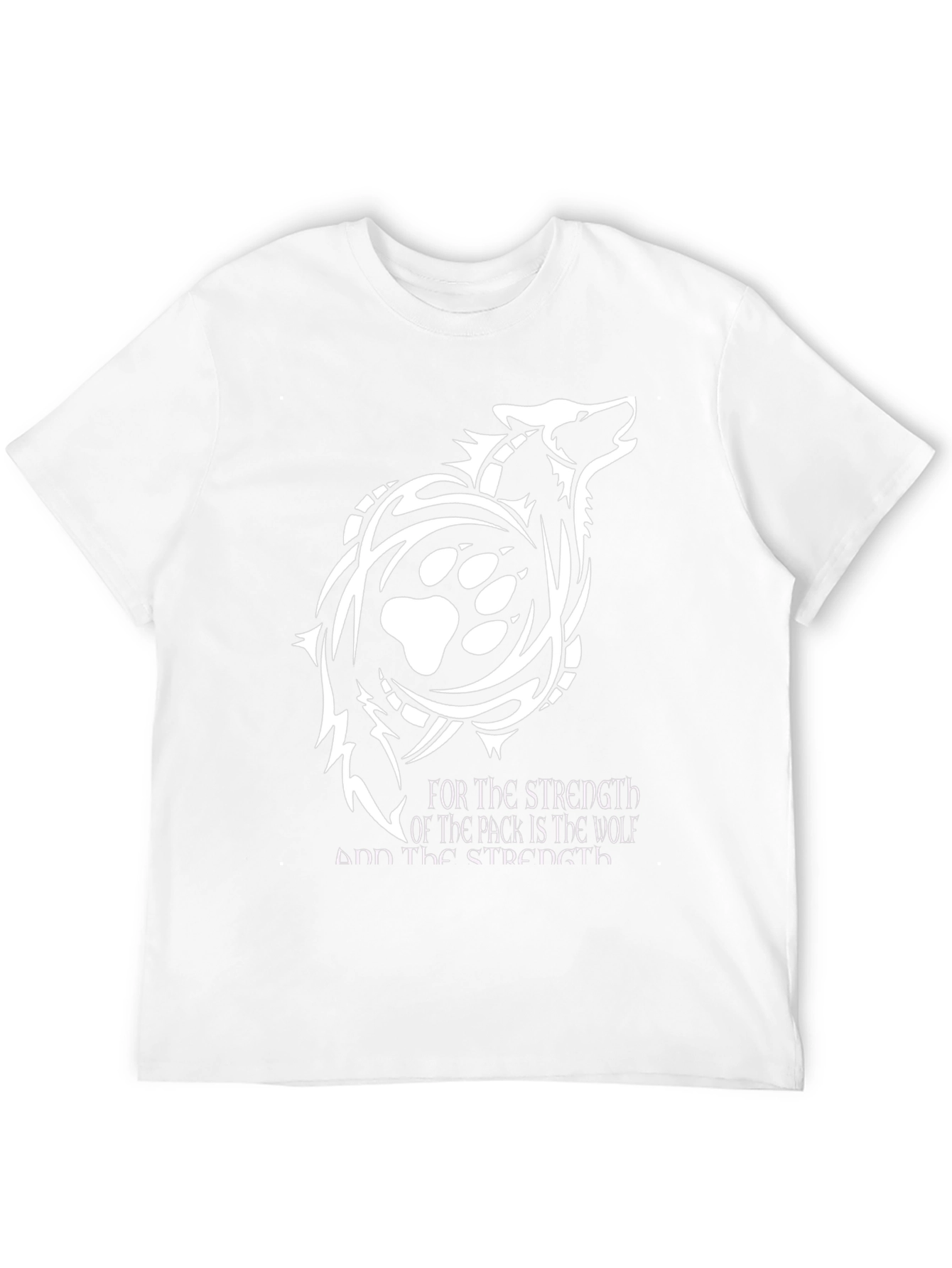 Wolf Pack Strength Graphic T-Shirt