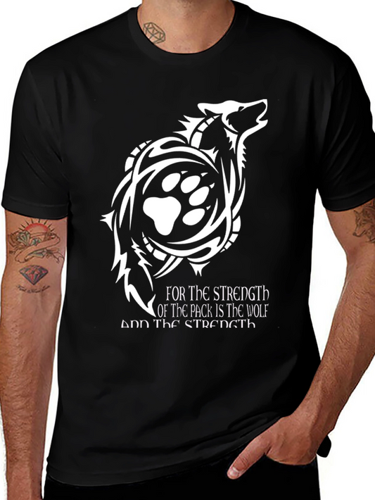 Wolf Pack Strength Graphic T-Shirt