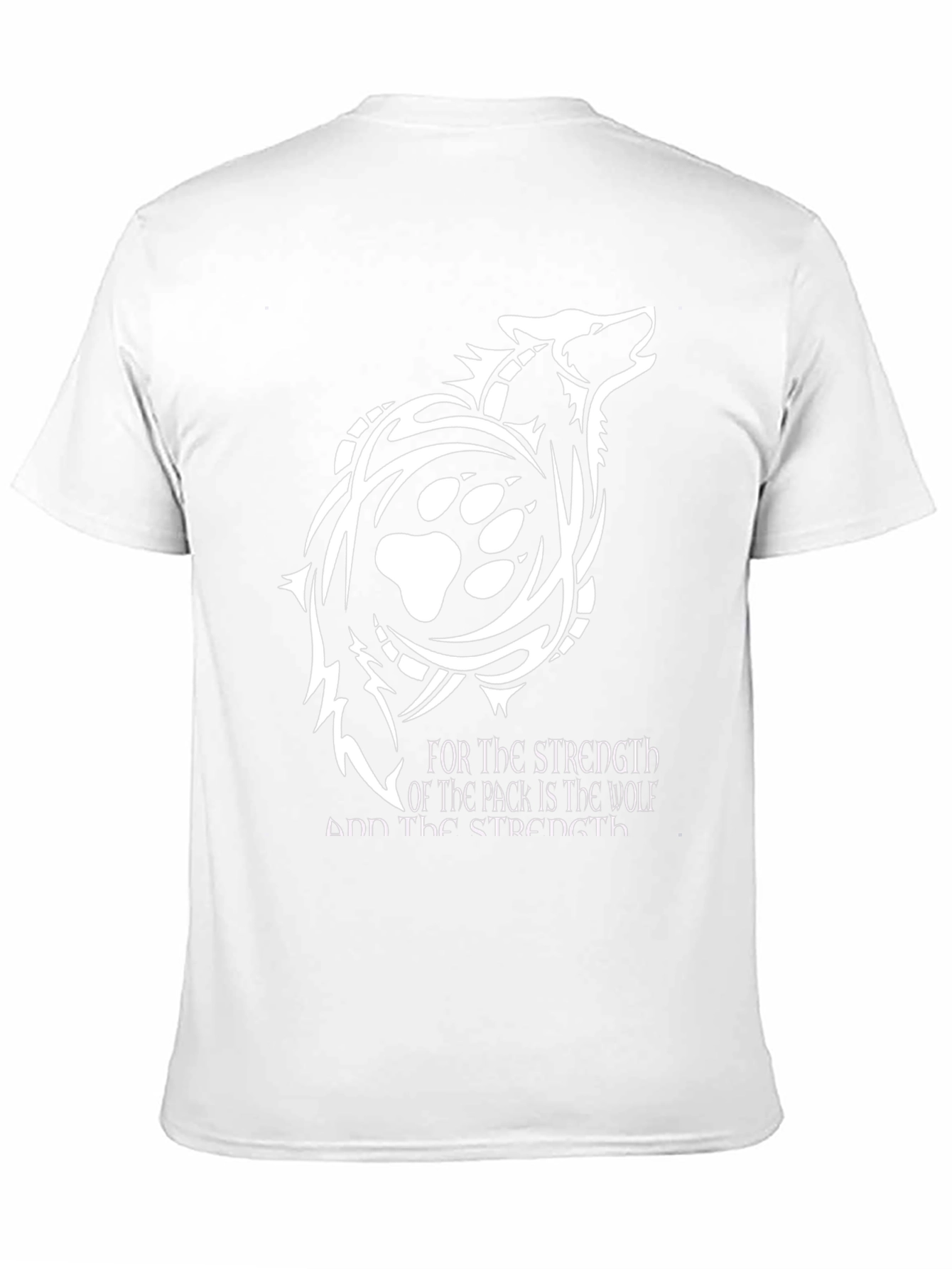 Wolf Pack Strength Graphic T-Shirt