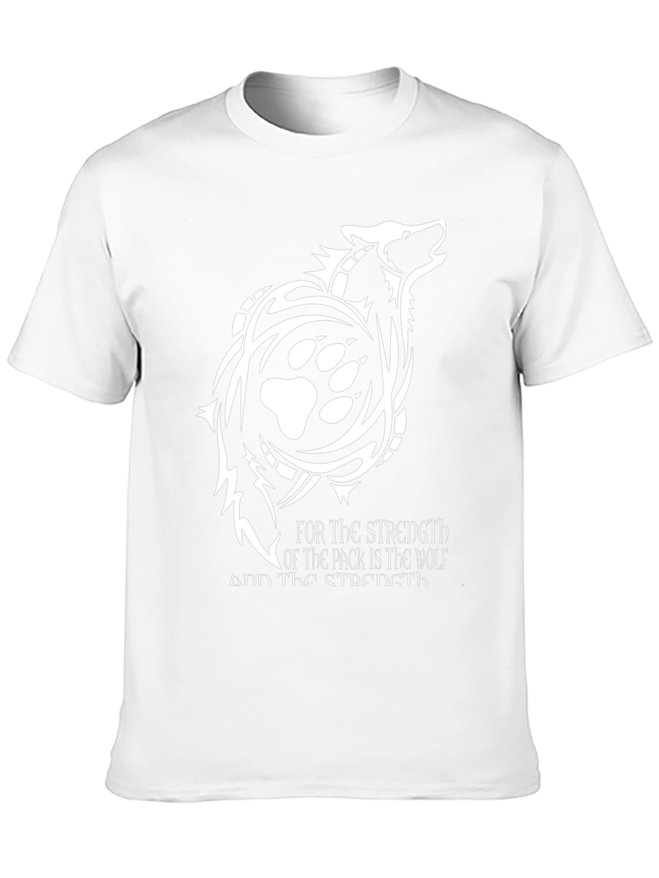 Wolf Pack Strength Graphic T-Shirt