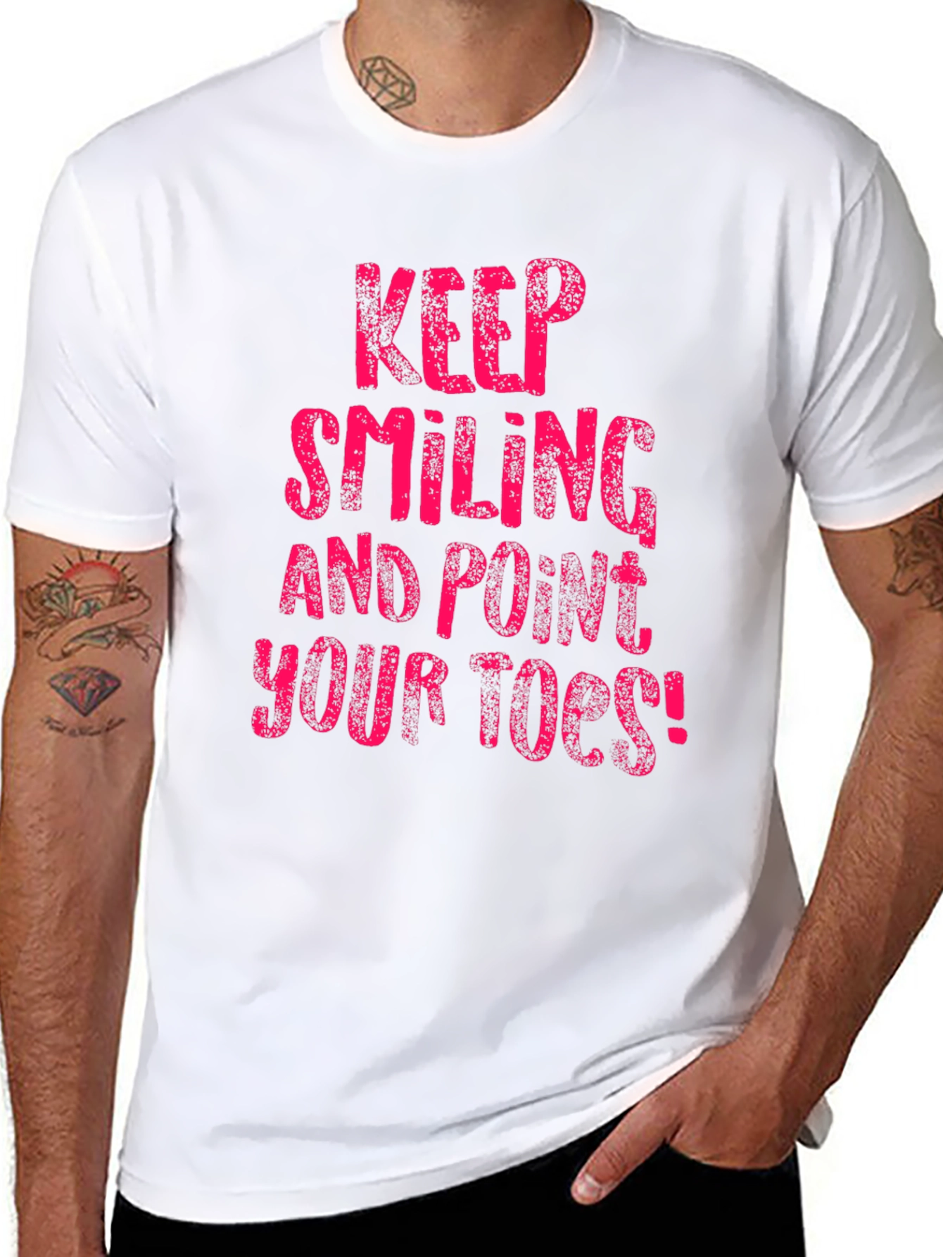 Keep Smiling Graphic T-Shirt