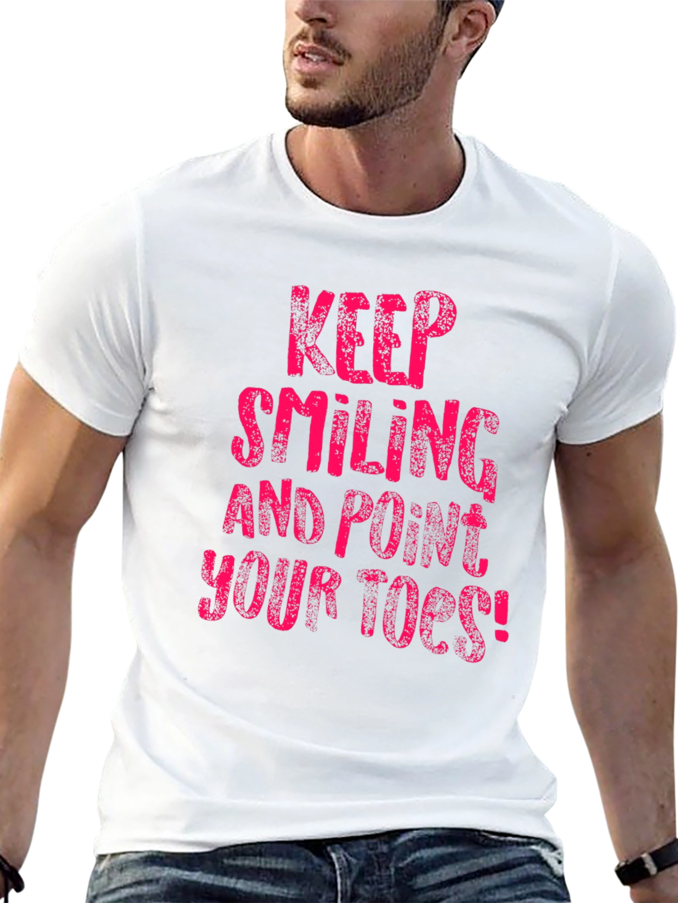 Keep Smiling Graphic T-Shirt