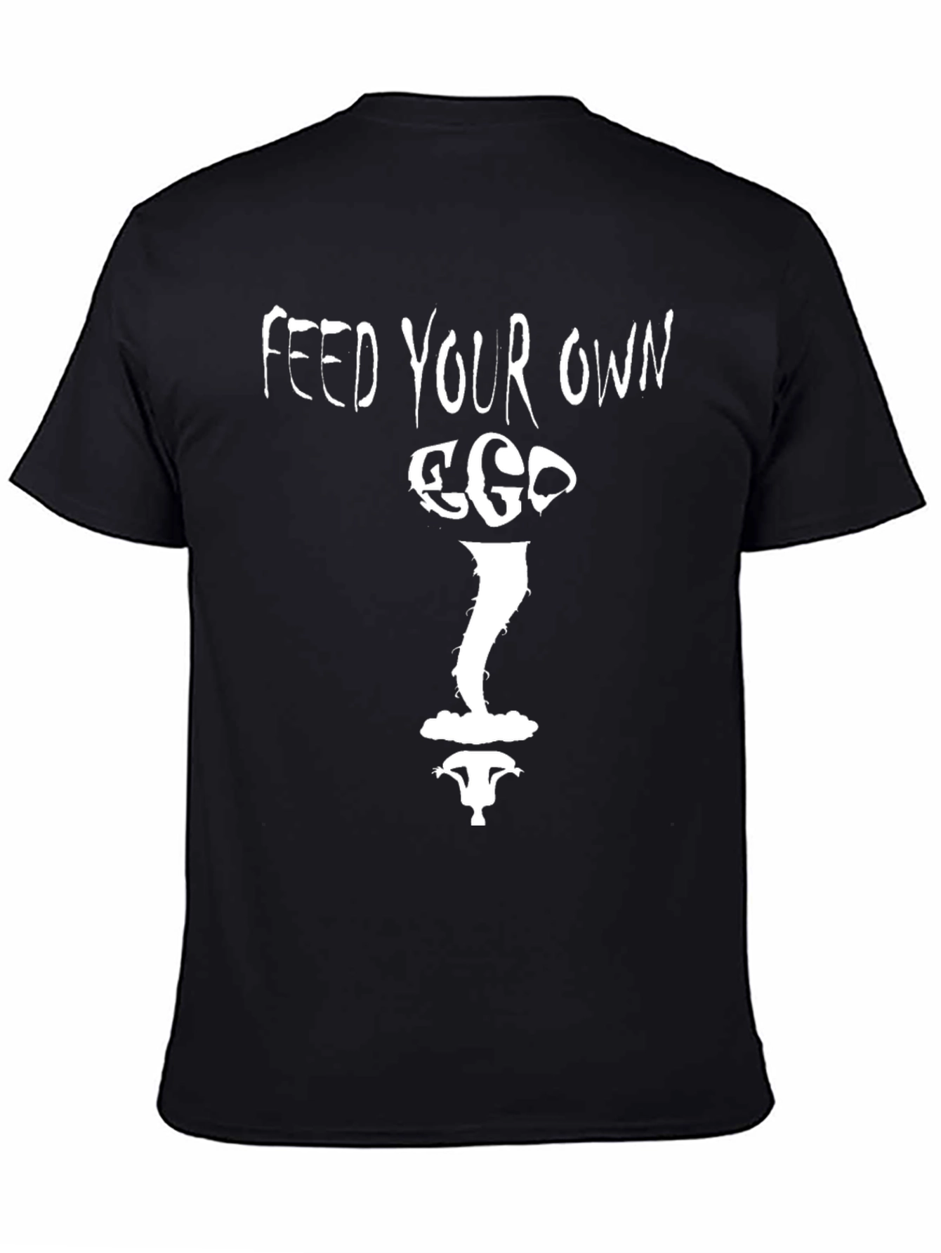 Feed Your Own Ego Graphic Tee - Black