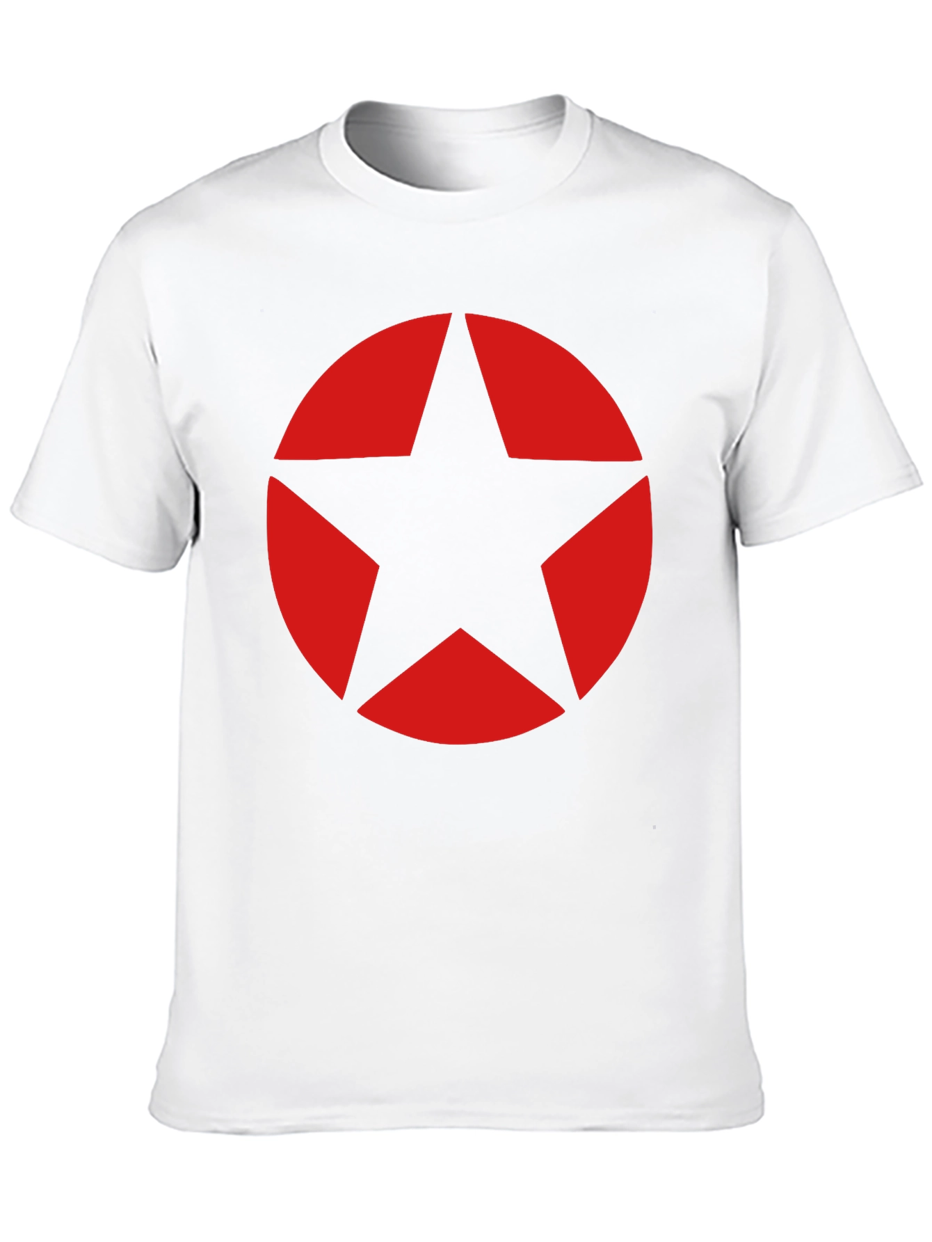Red Star Graphic Black T-Shirt