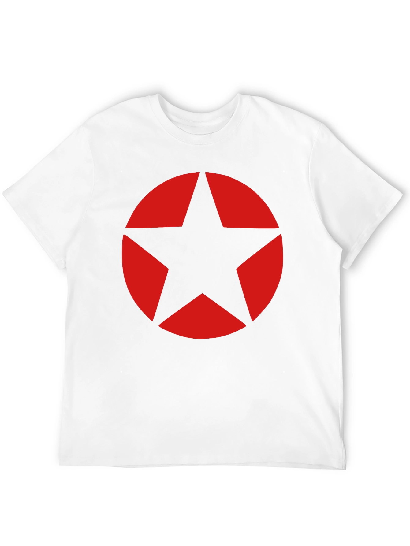 Red Star Graphic Black T-Shirt