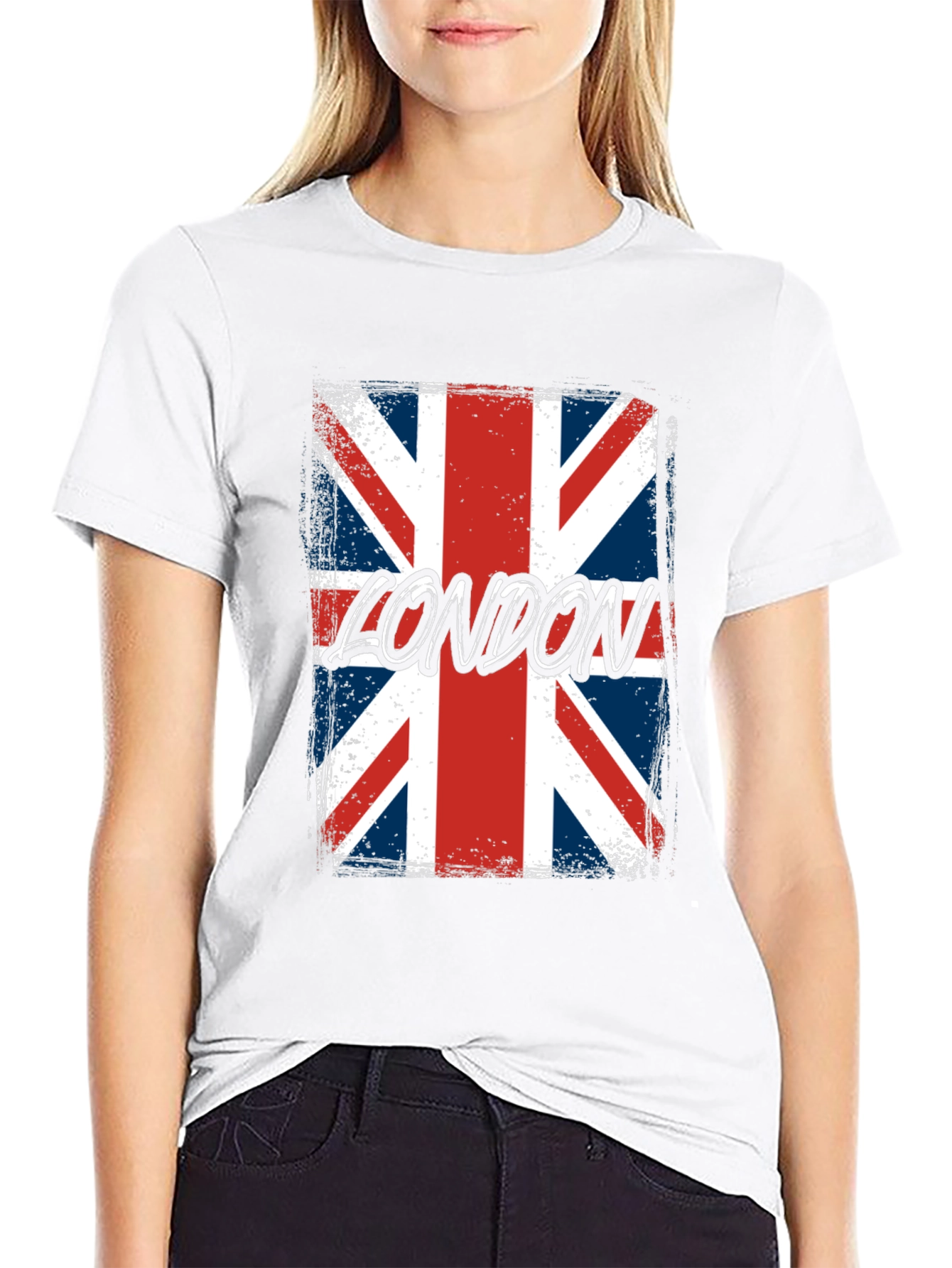 London UK Flag Graphic T-Shirt