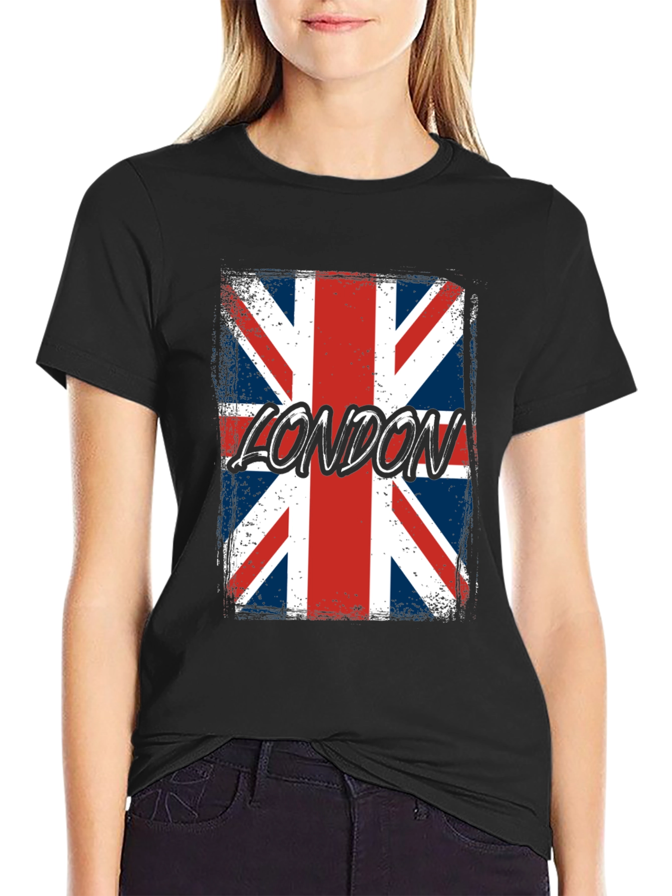 London UK Flag Graphic T-Shirt