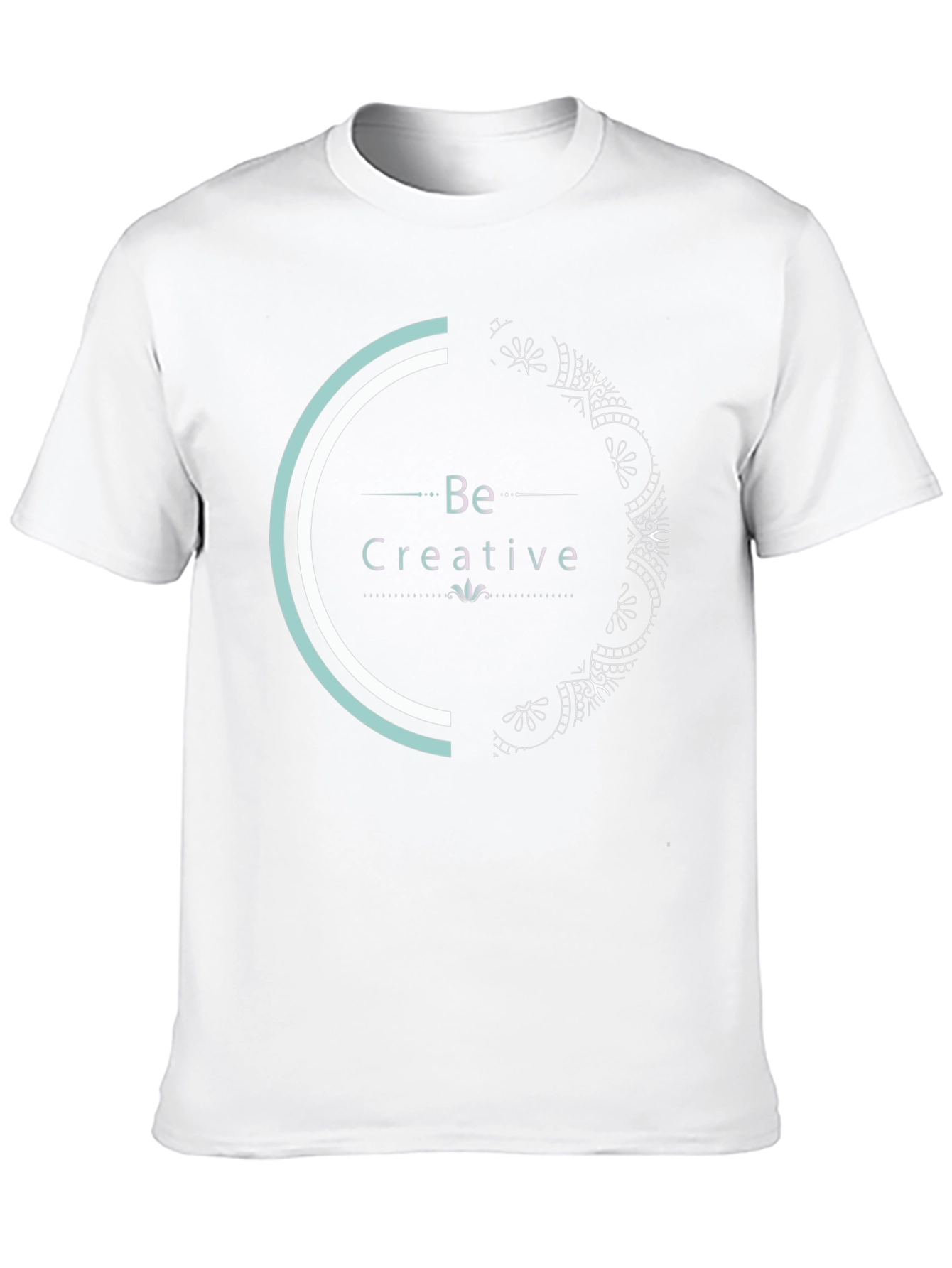 Be Creative Graphic Tee - Stylish Comfort