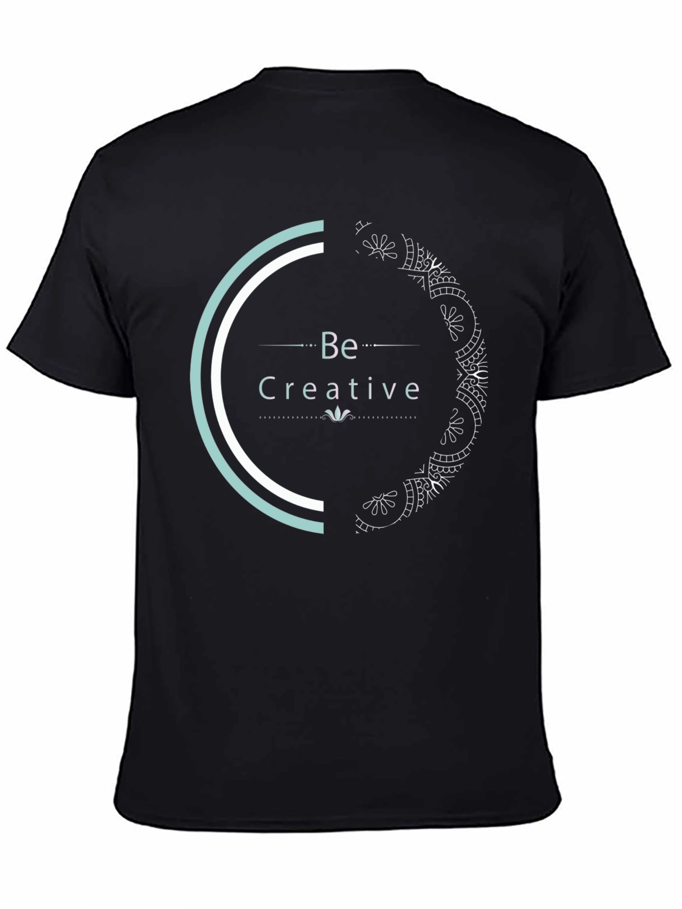 Be Creative Graphic Tee - Stylish Comfort