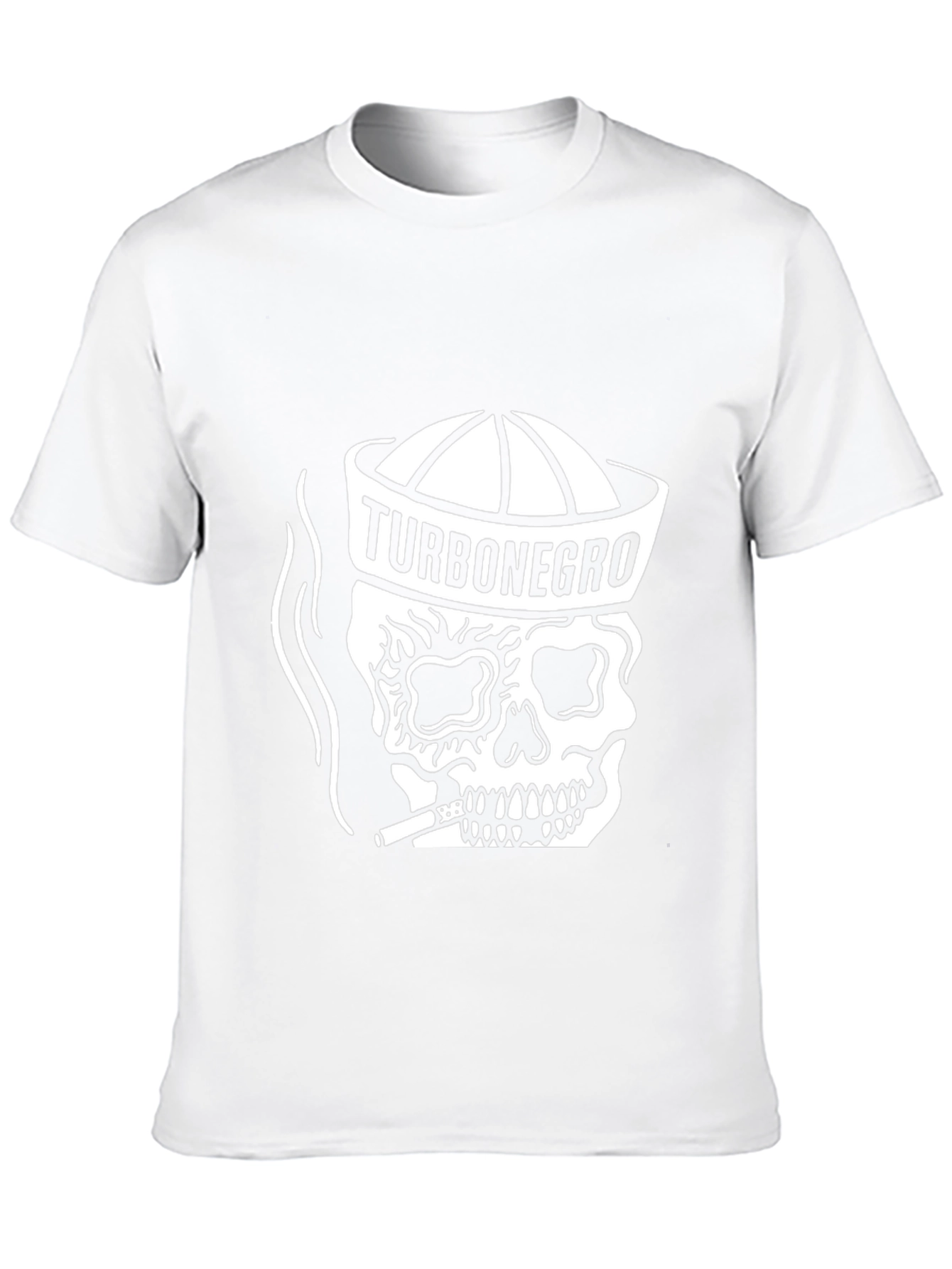 TurboNegro Skull Graphic Black T-Shirt