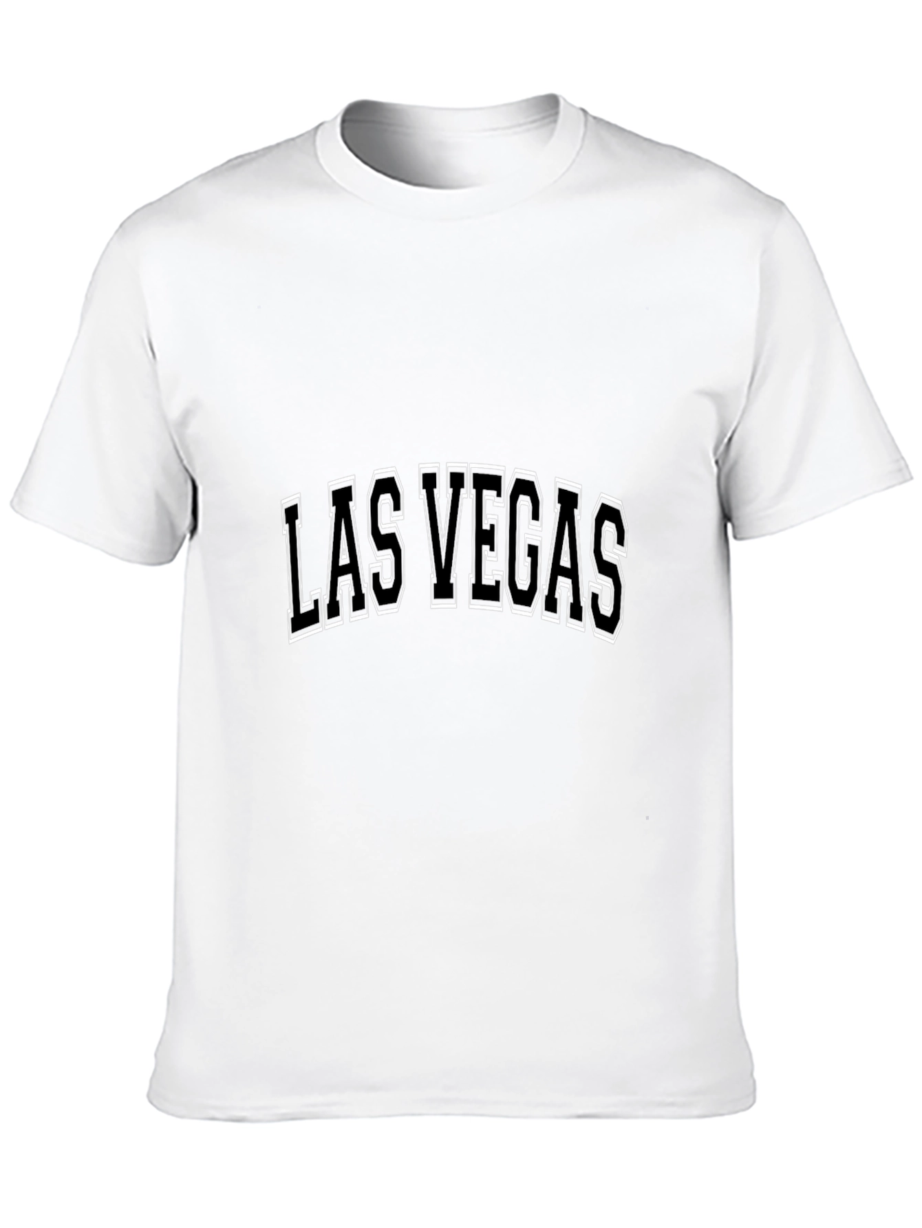 Las Vegas Graphic T-Shirt - Black