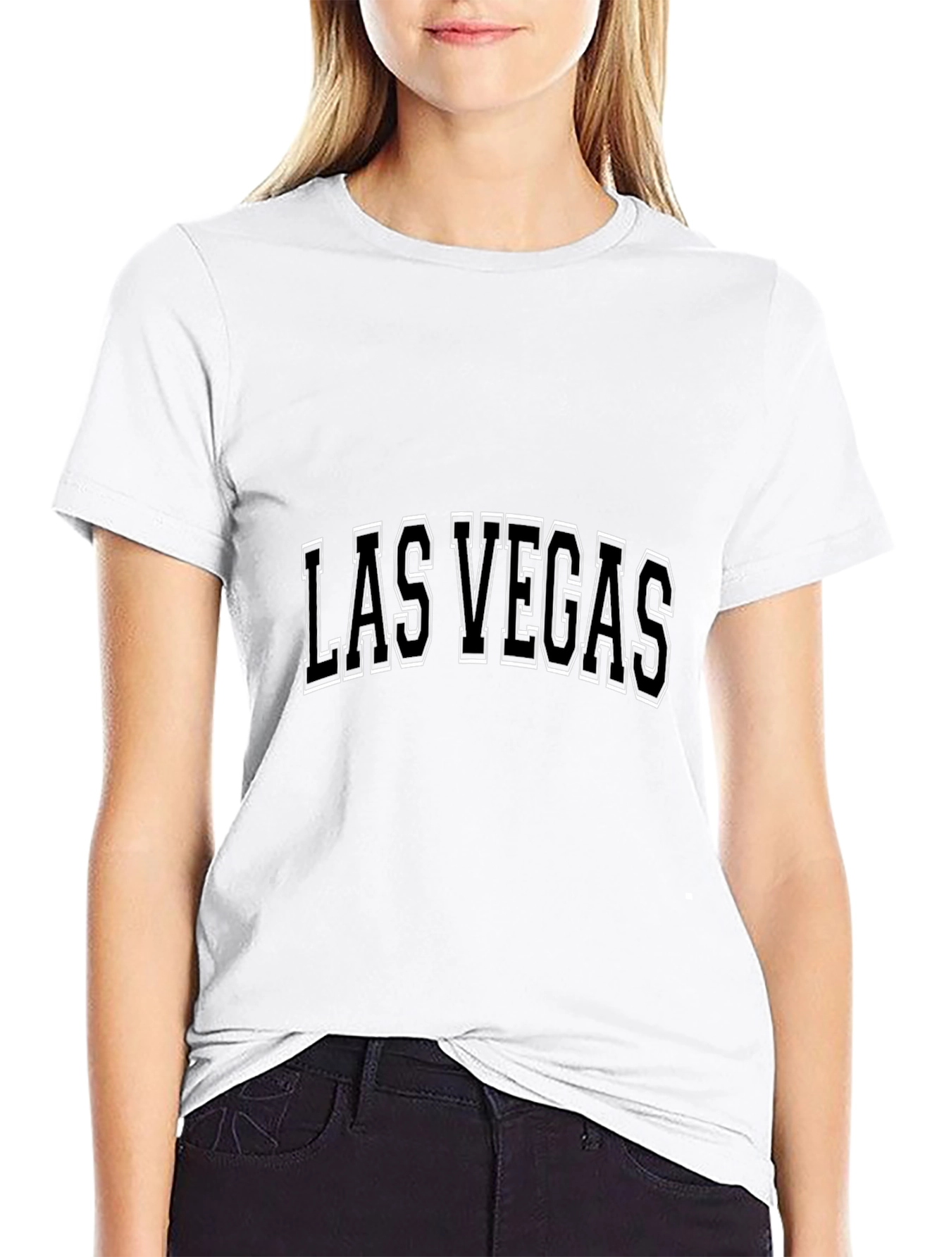 Las Vegas Graphic T-Shirt - Black