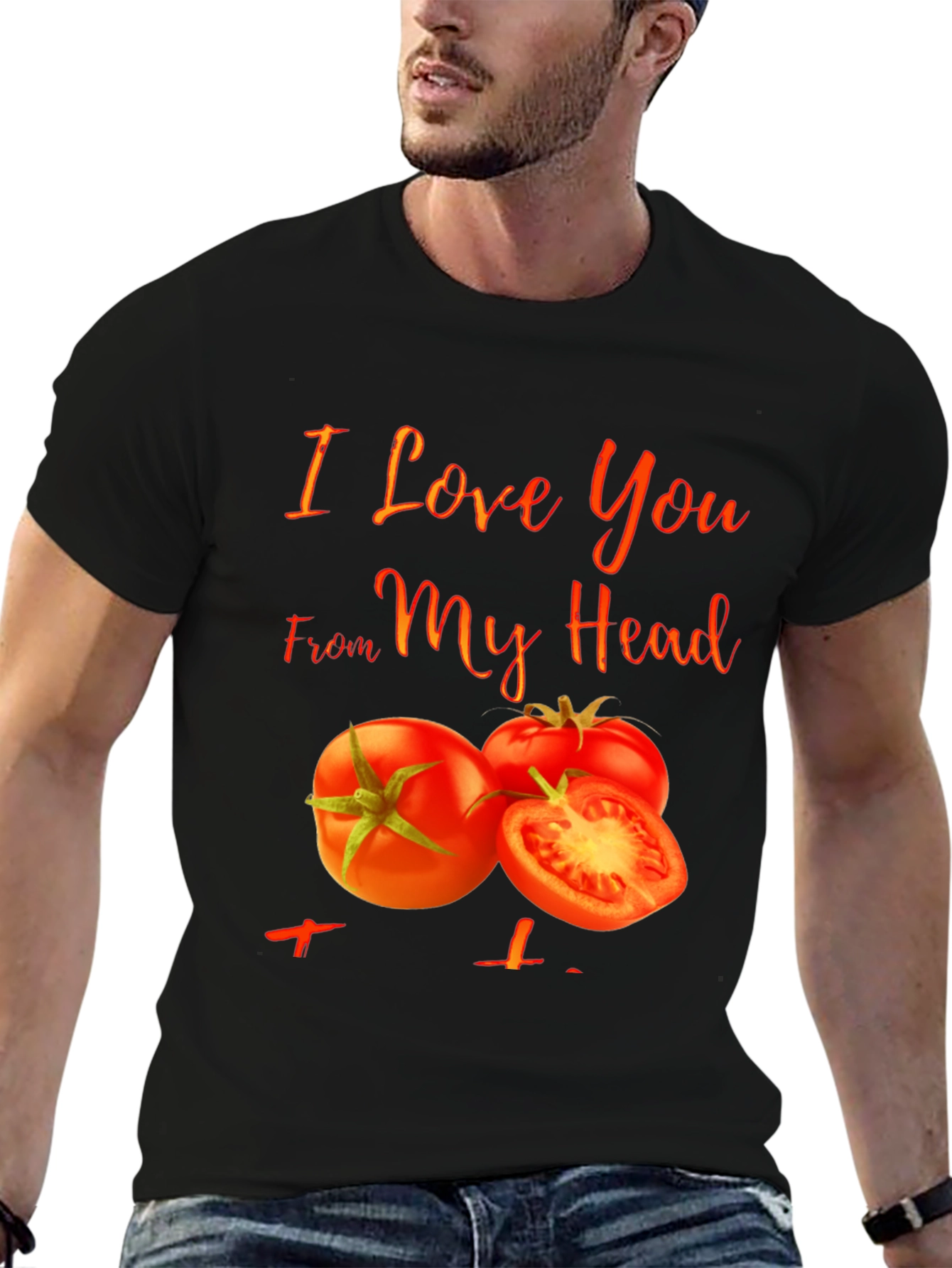 I Love You From My Head Tomato T-Shirt
