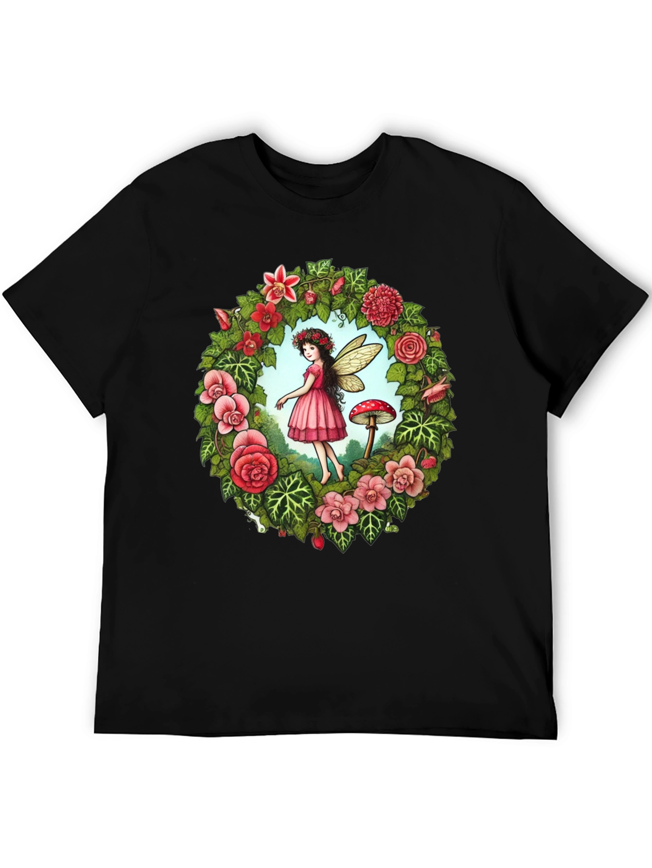 Fairy Ring Graphic Tee - Nature Lover T-Shirt