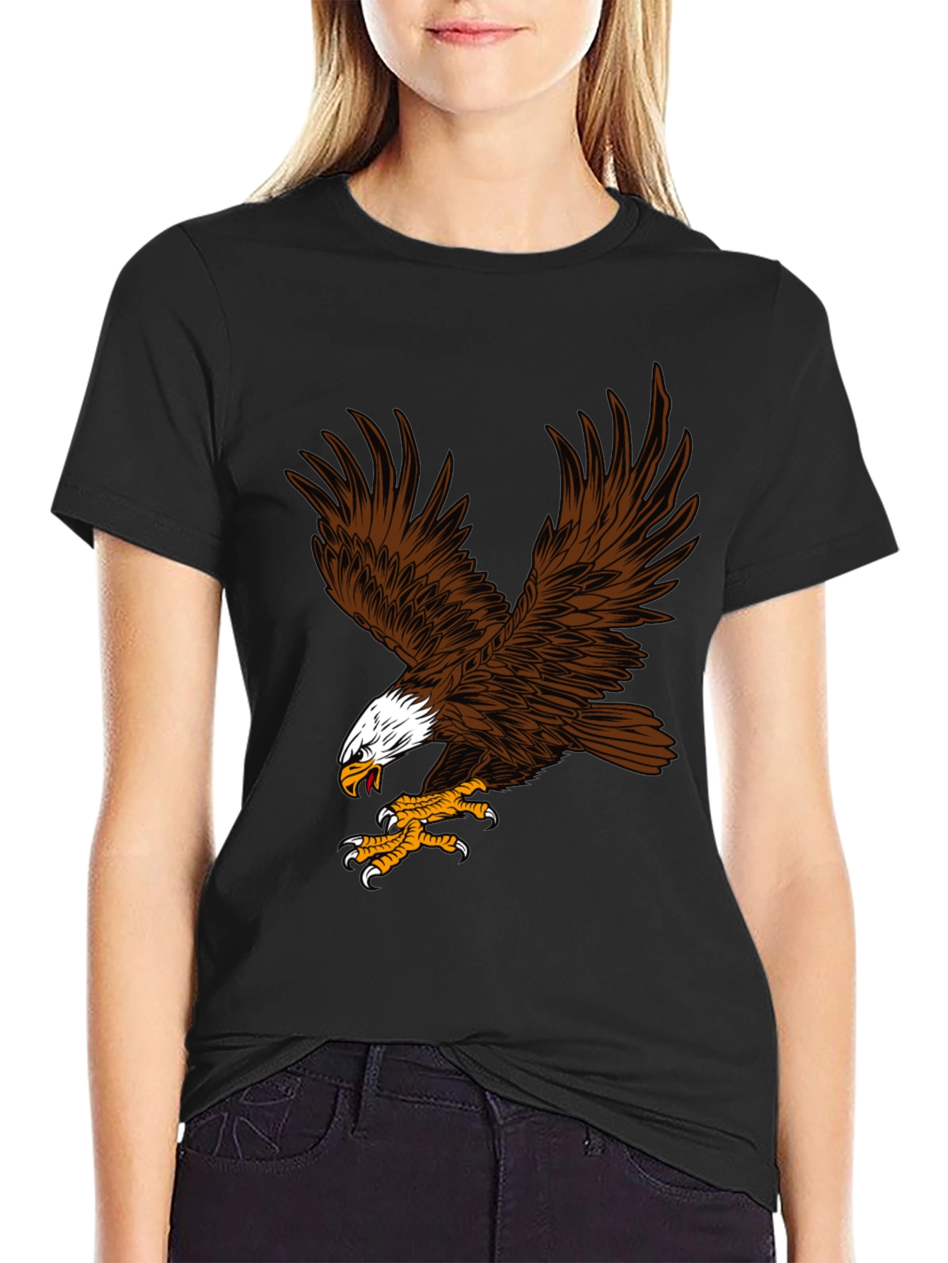 Eagle Graphic Tee - Bold American Style