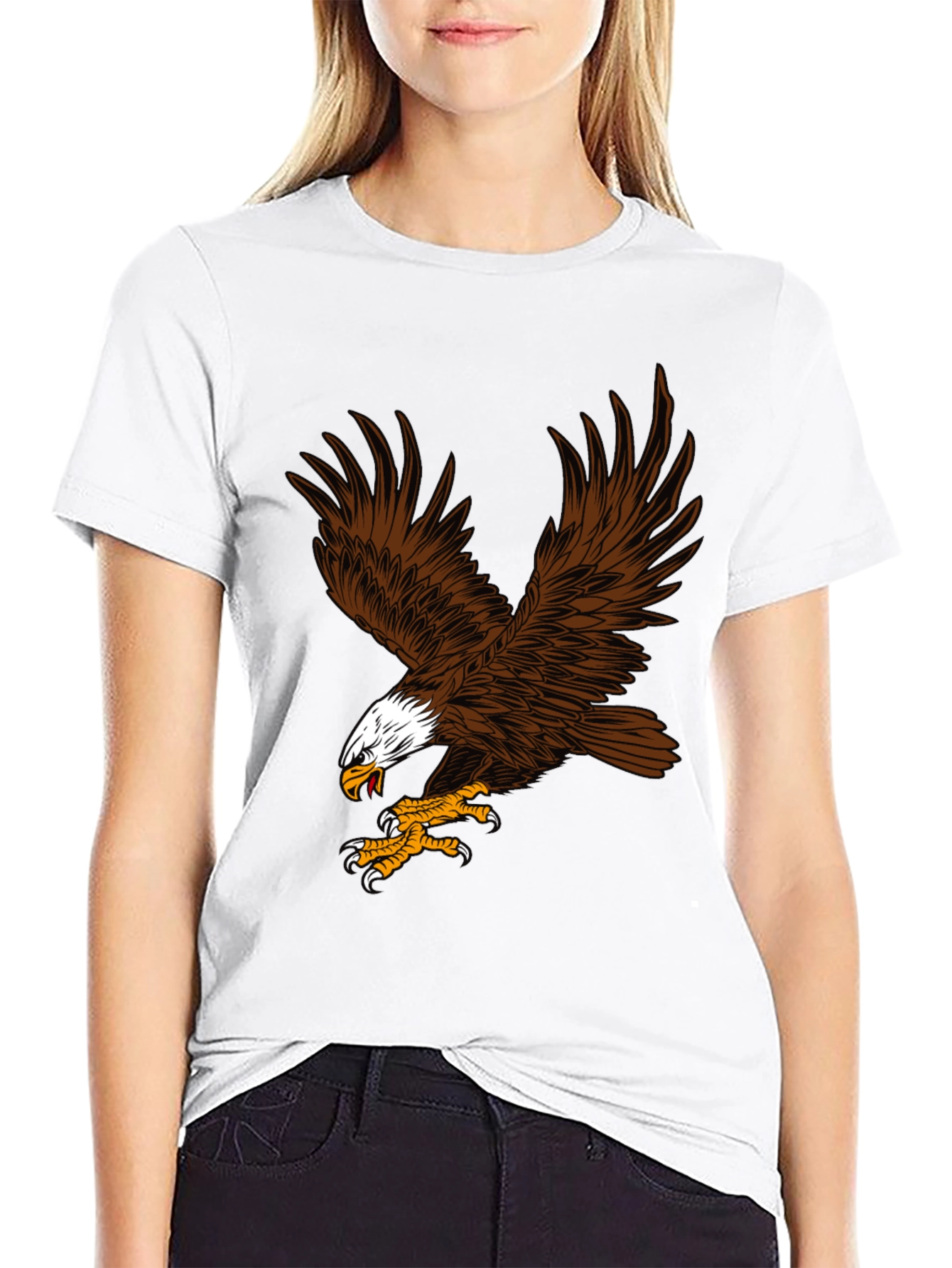 Eagle Graphic Tee - Bold American Style