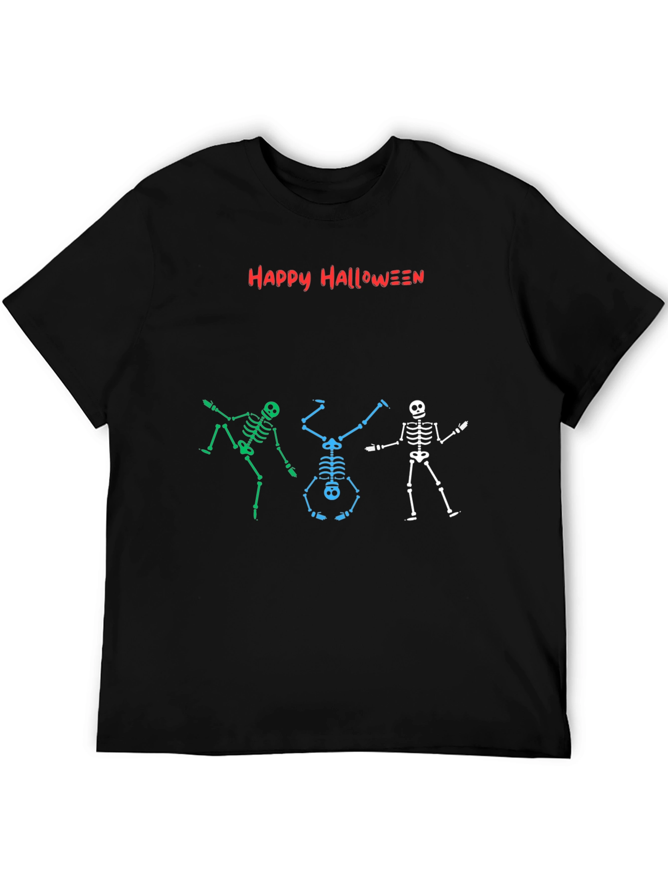Happy Halloween Skeleton Dance Graphic Tee