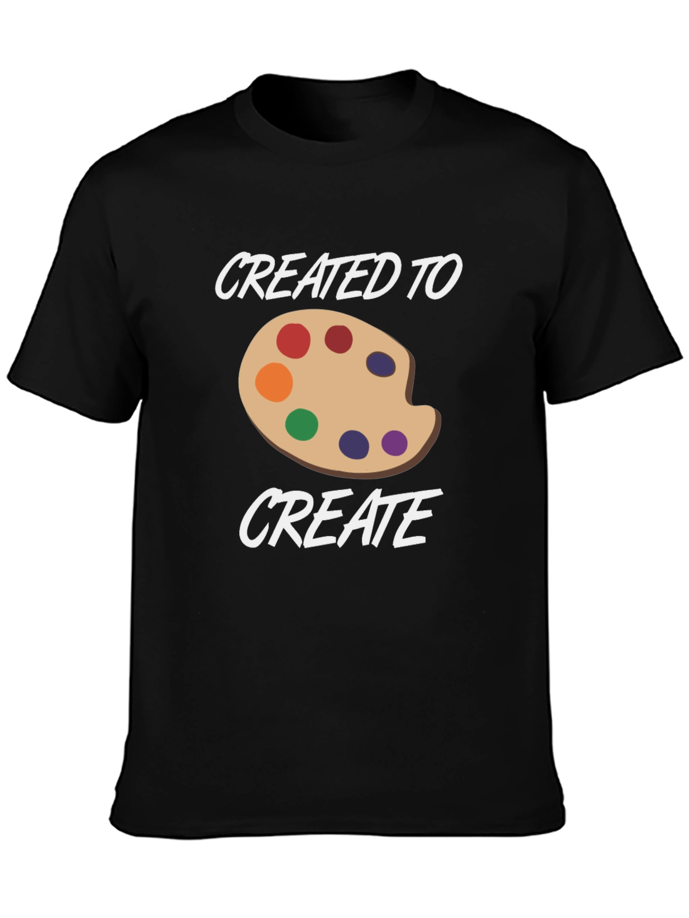 Artist Palette Graphic T-Shirt - Created To Create