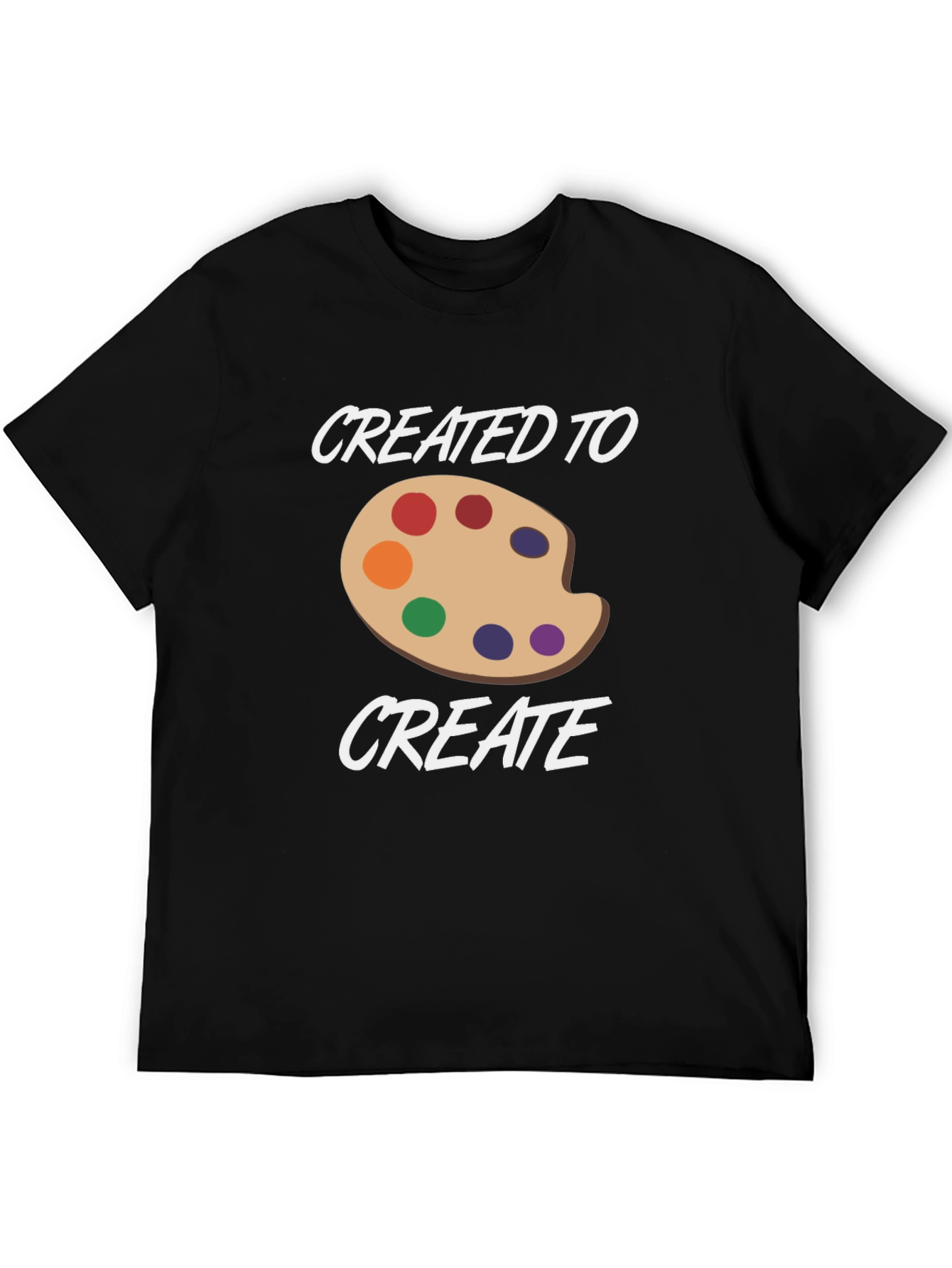 Artist Palette Graphic T-Shirt - Created To Create