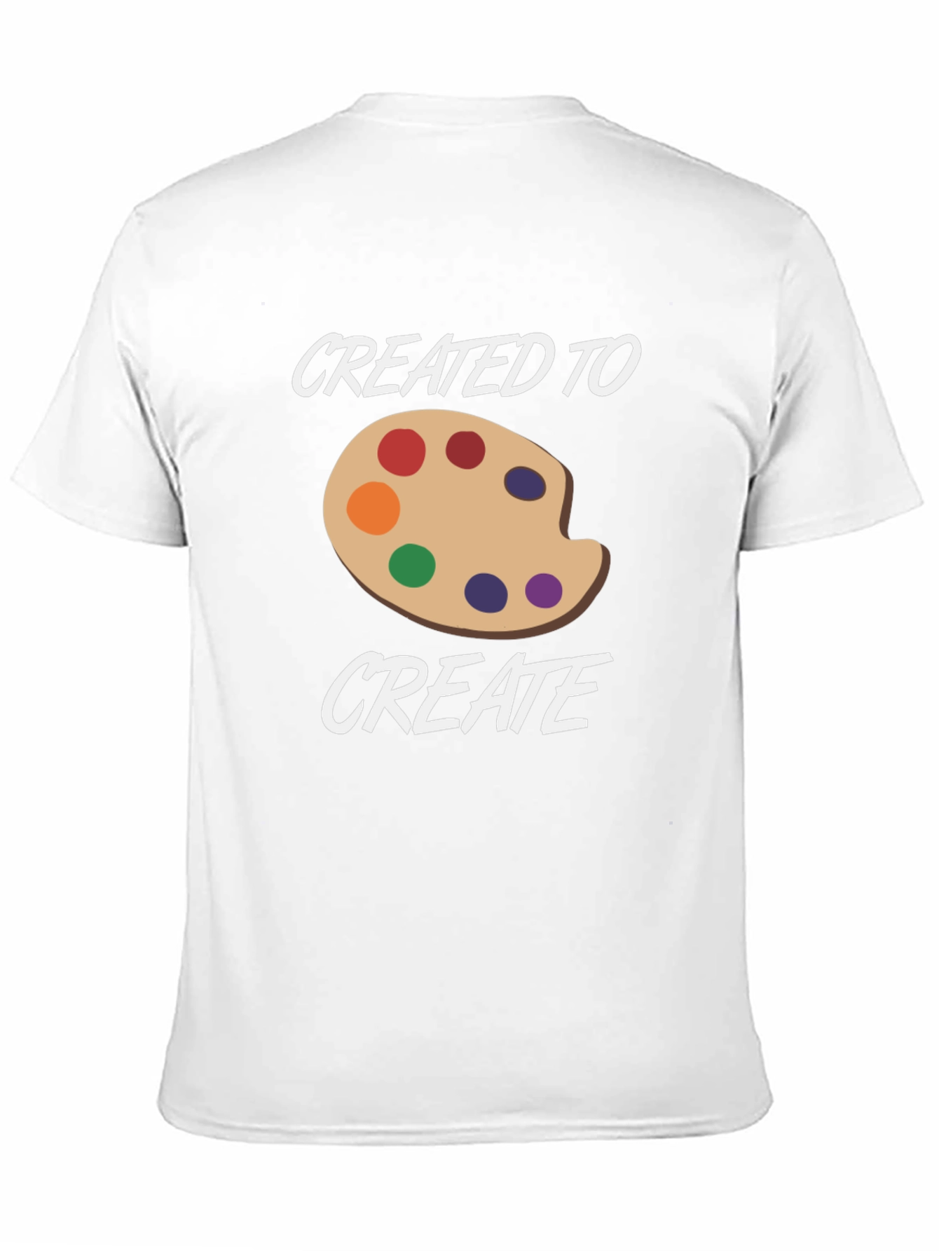 Artist Palette Graphic T-Shirt - Created To Create