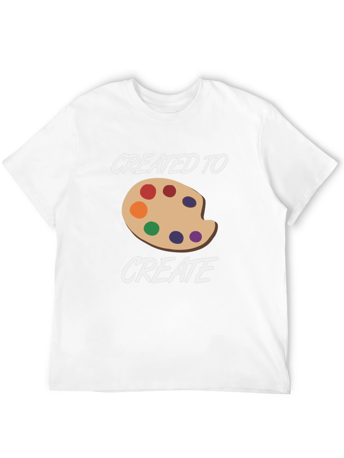 Artist Palette Graphic T-Shirt - Created To Create
