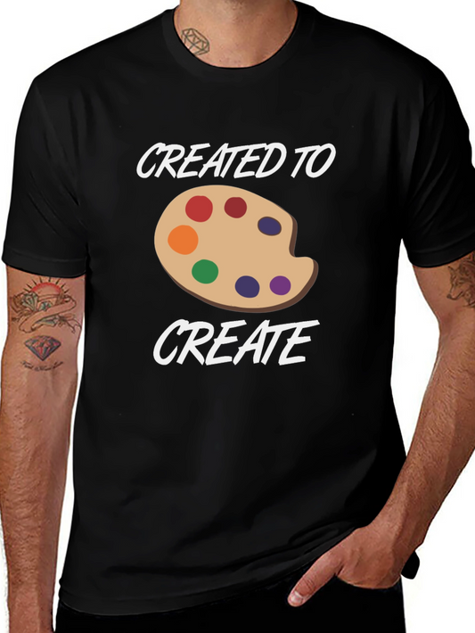 Artist Palette Graphic T-Shirt - Created To Create