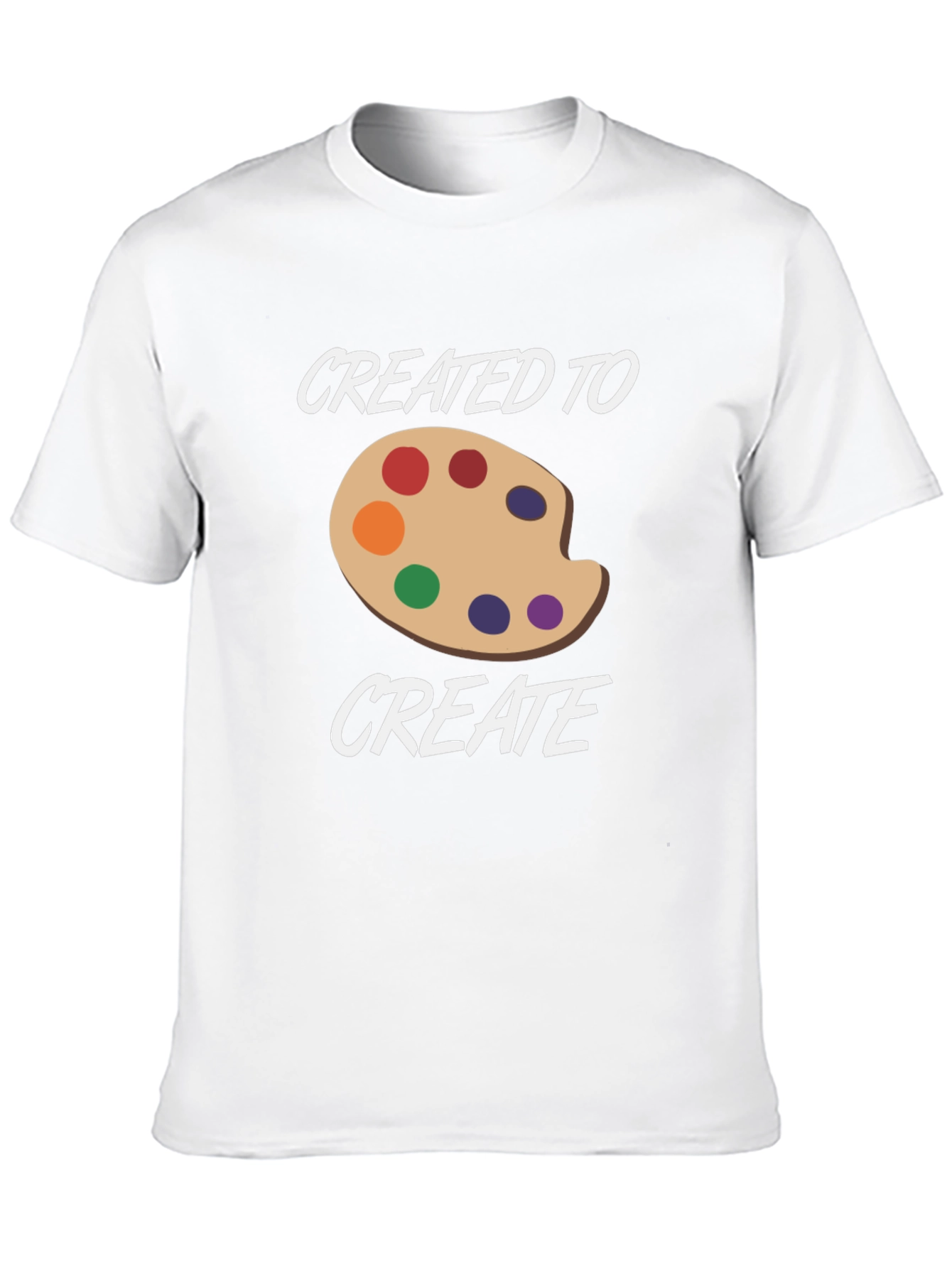 Artist Palette Graphic T-Shirt - Created To Create