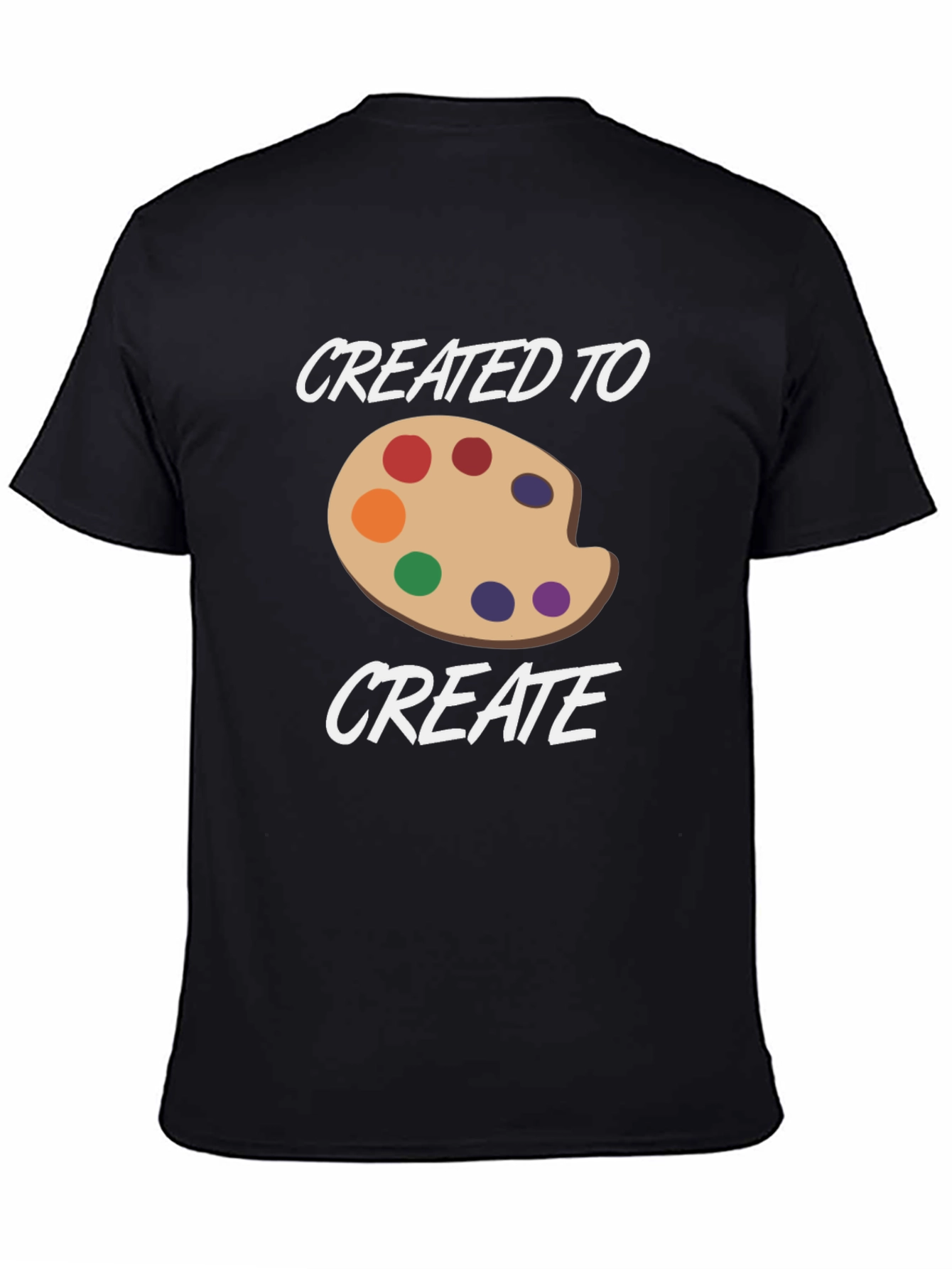 Artist Palette Graphic T-Shirt - Created To Create