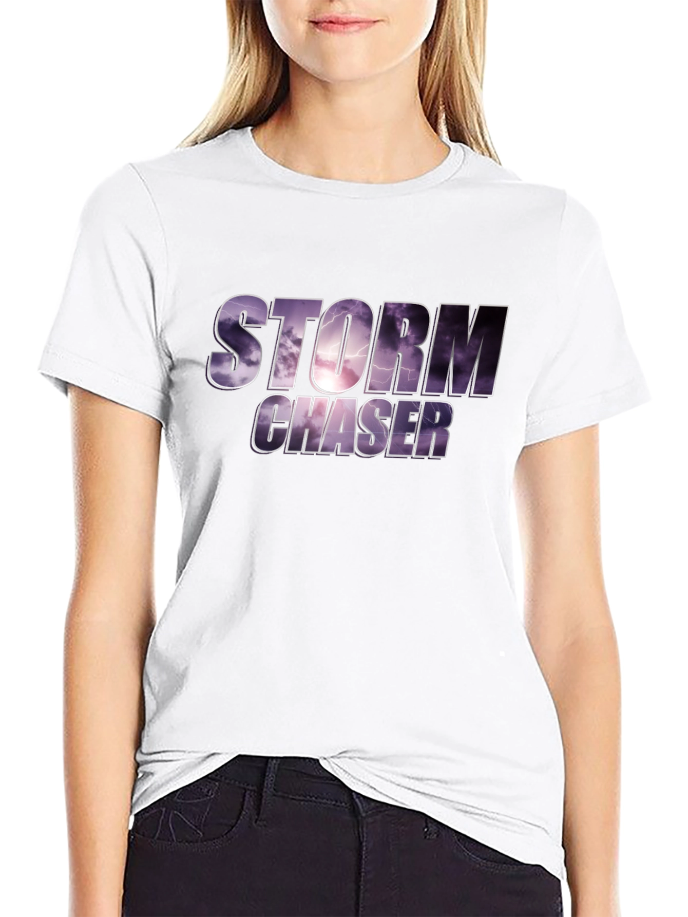 Storm Chaser Graphic T-Shirt - Bold Weather Design