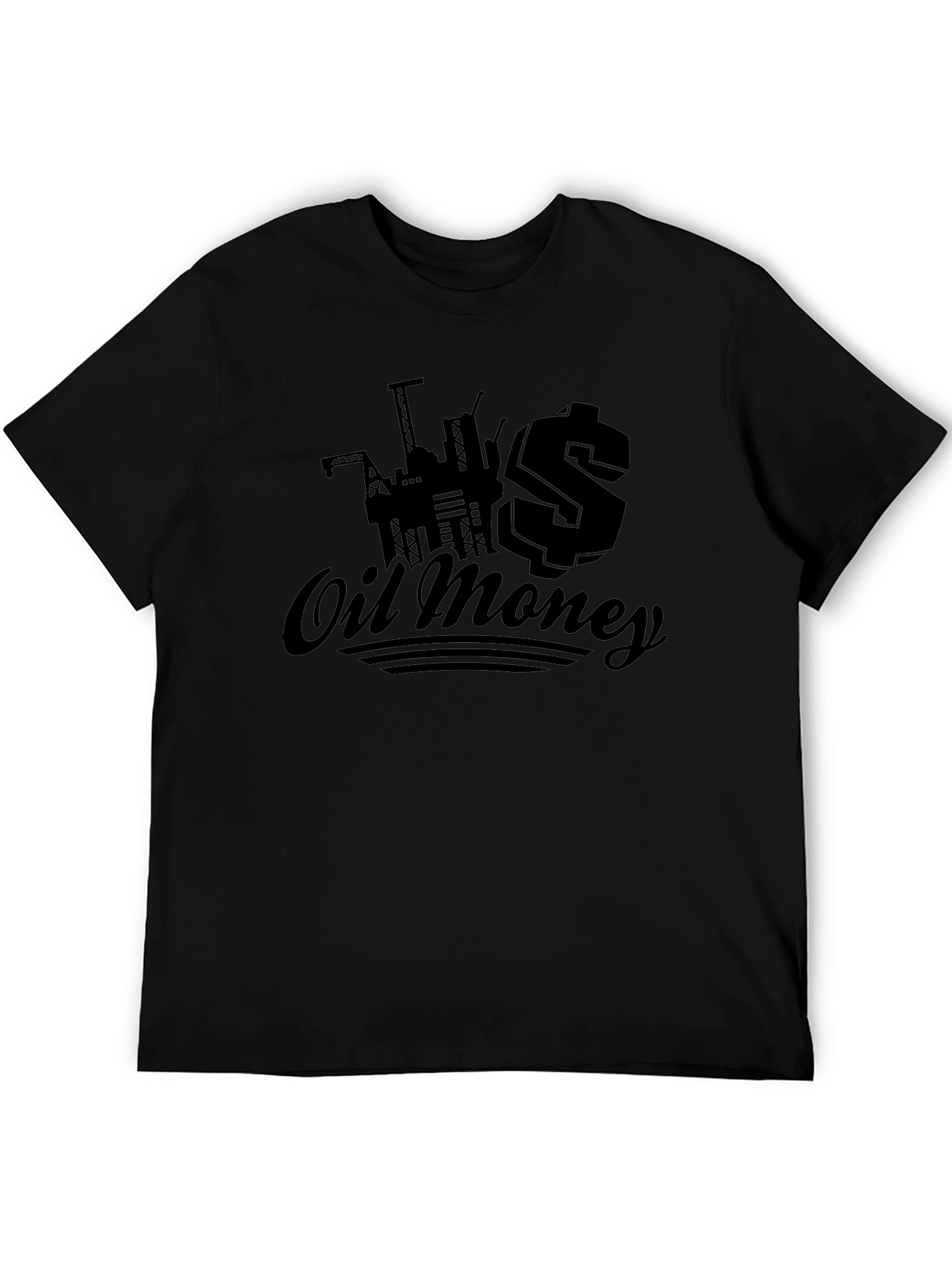 Oil Money Graphic T-Shirt - Bold & Stylish