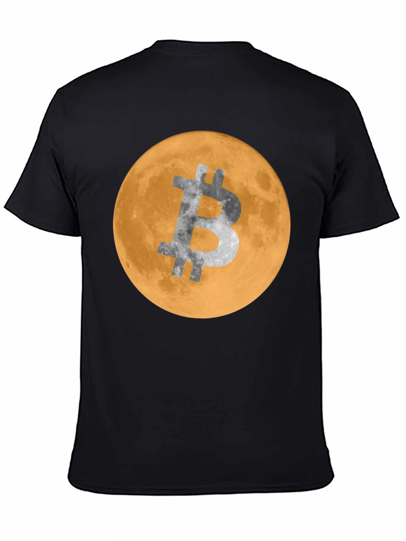 Bitcoin Moon Graphic Tee - Crypto Style