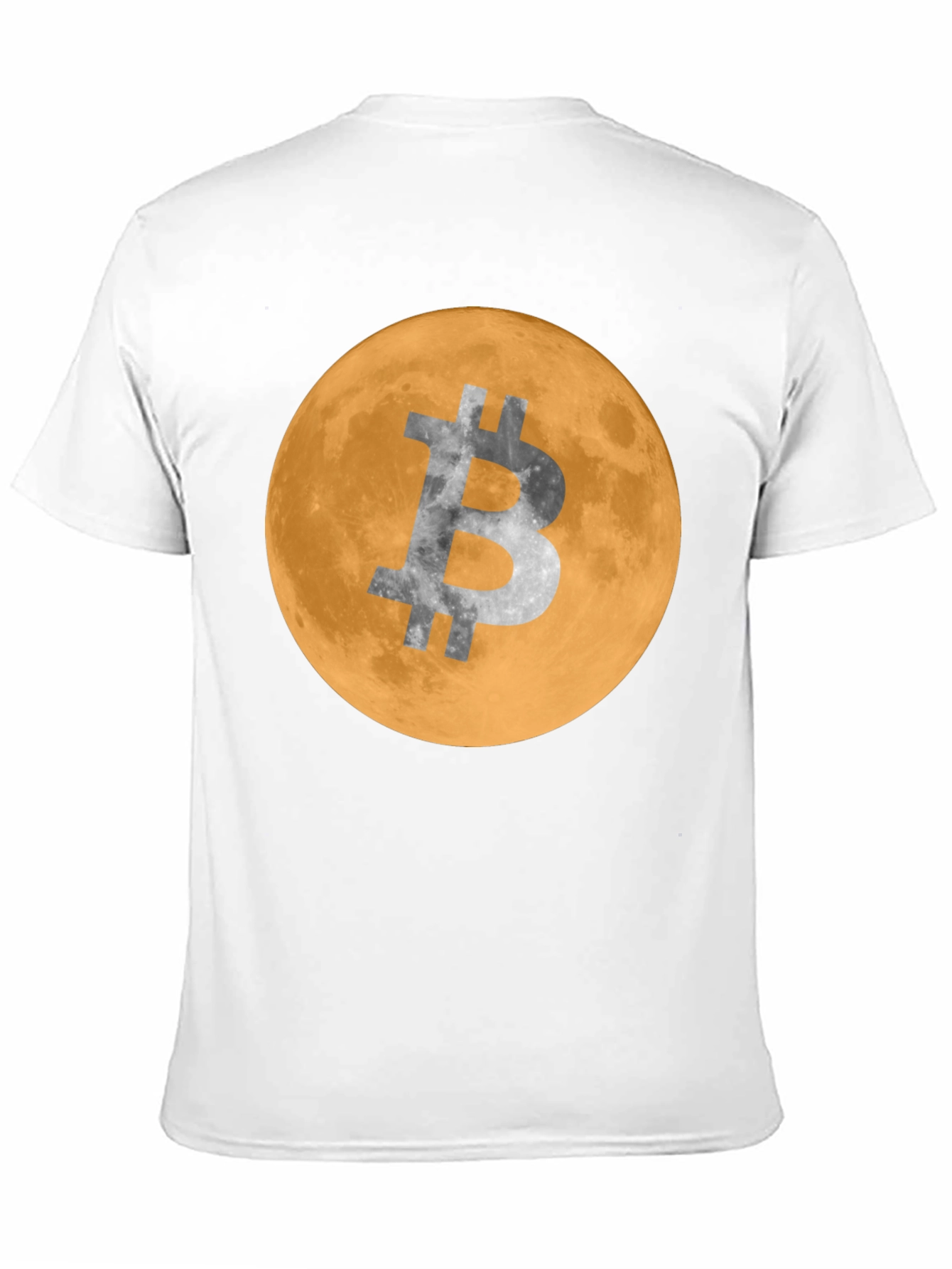 Bitcoin Moon Graphic Tee - Crypto Style