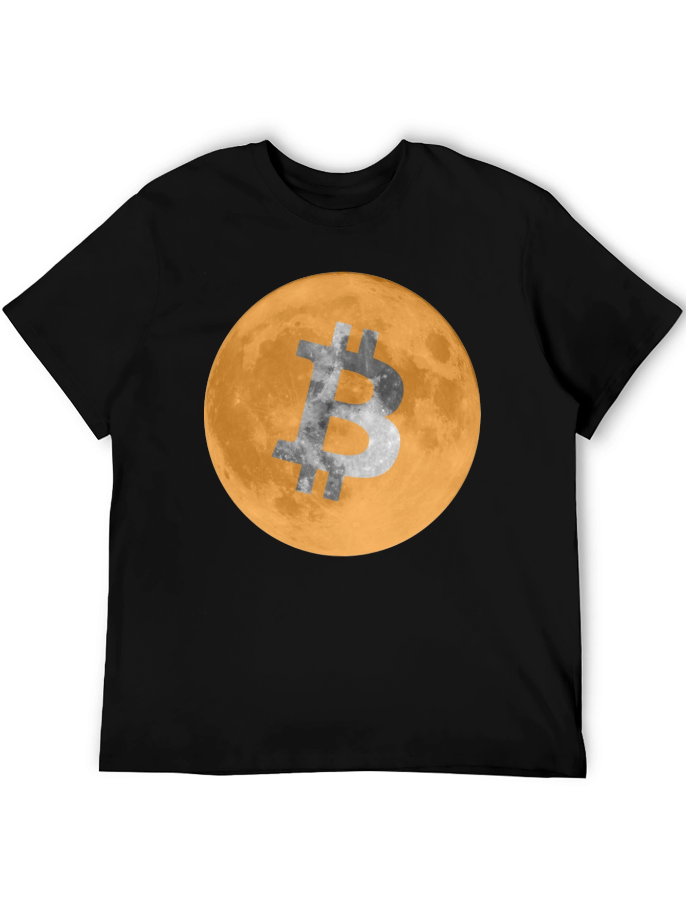 Bitcoin Moon Graphic Tee - Crypto Style