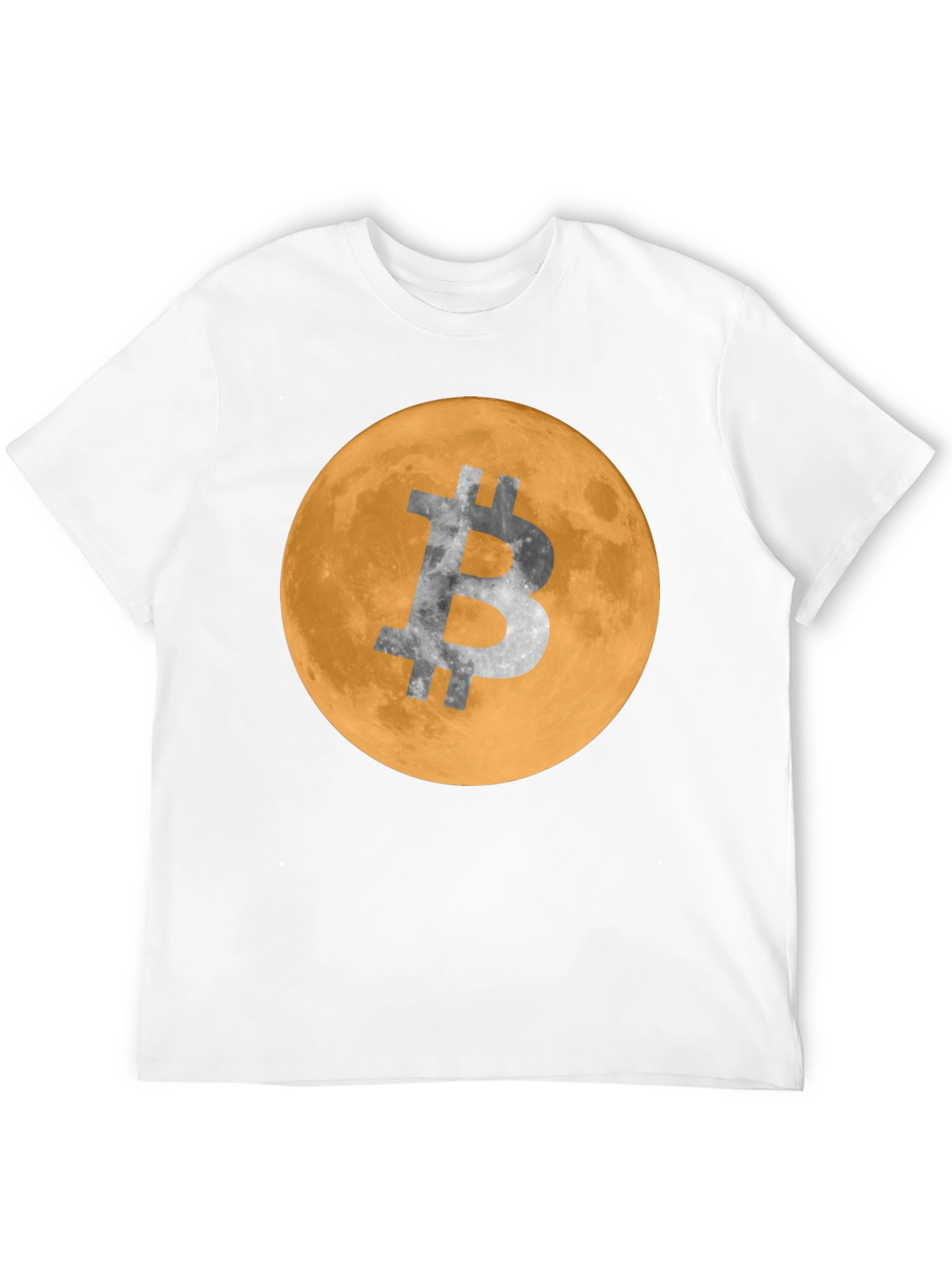 Bitcoin Moon Graphic Tee - Crypto Style