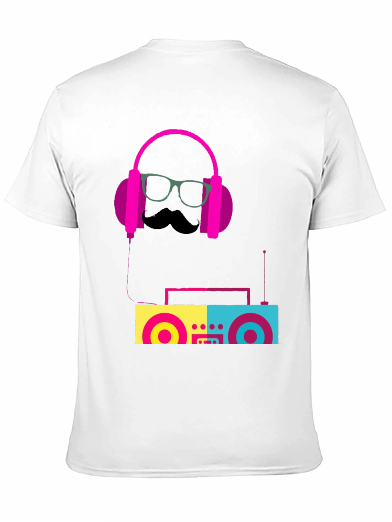 Retro Beats T-Shirt: Cool Boombox Graphic Tee