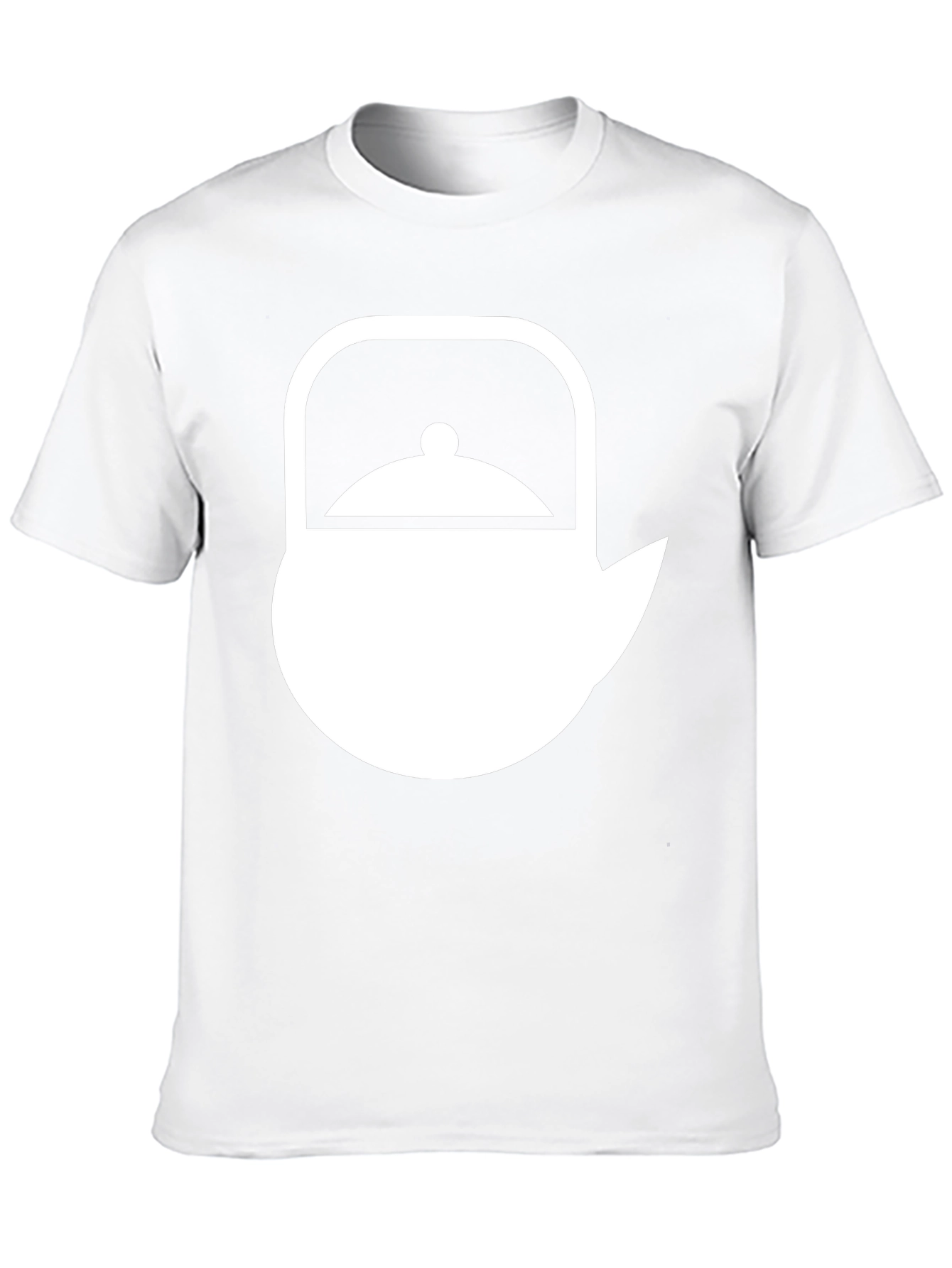 Stylish Teapot Graphic T-Shirt - Black