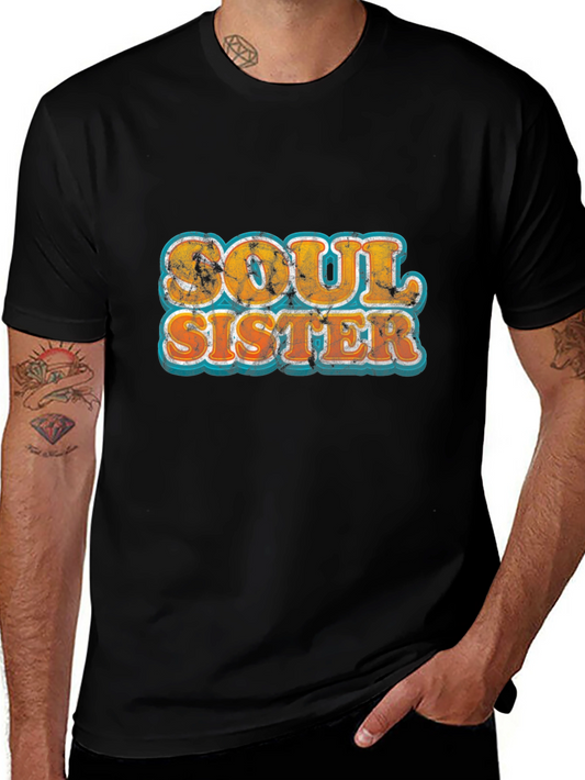 Retro Soul Sister T-Shirt - Vintage Graphic Tee